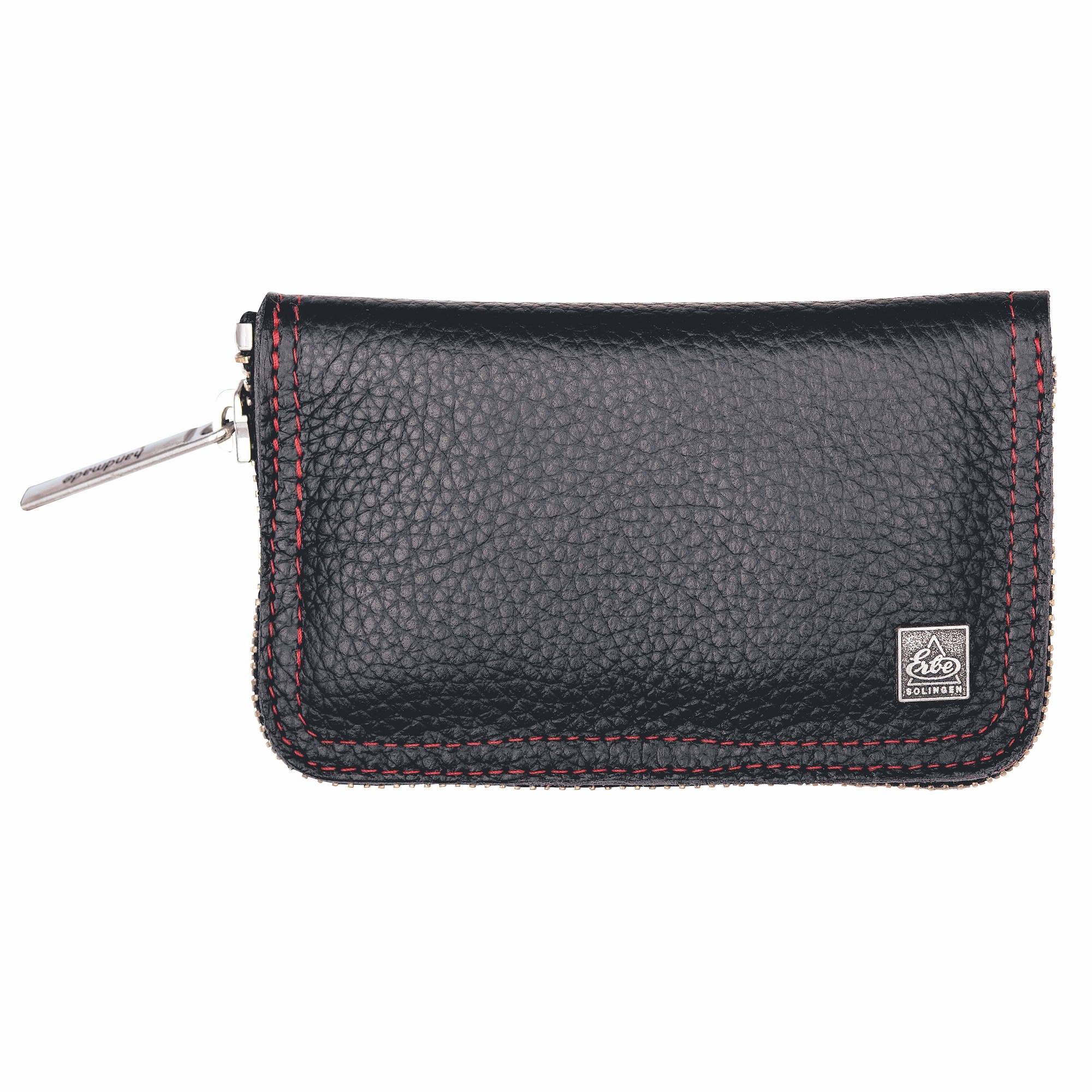 ERBE Maniküre-Etui »Colorado« Echtleder, Kontrastnähte, Druckknopfverschluss, rostfreie Instrumente