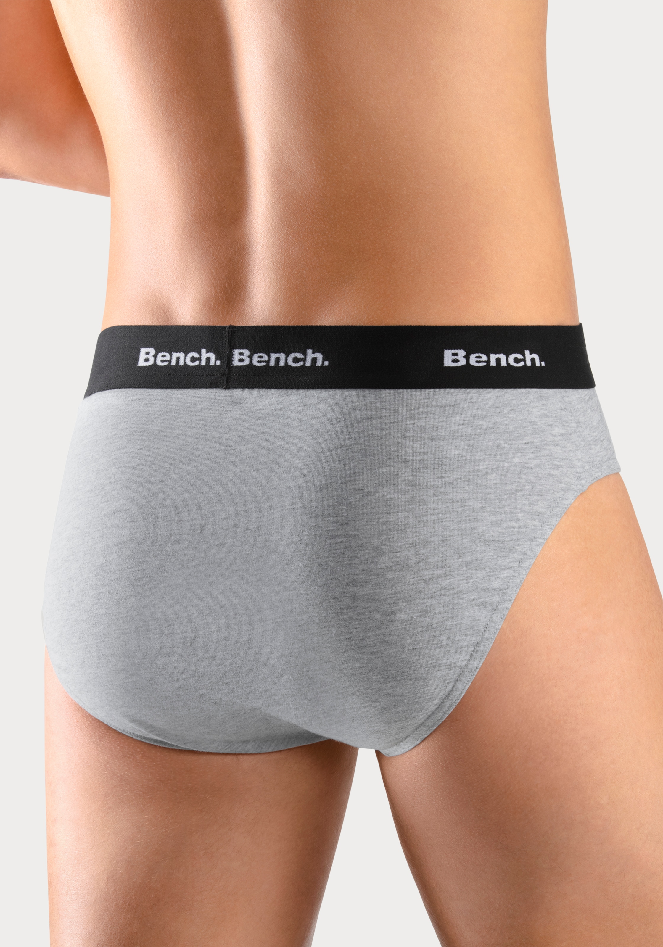 Bench. Slip, (Packung, 4 St.), mit kontrastfarbigem Webbündchen