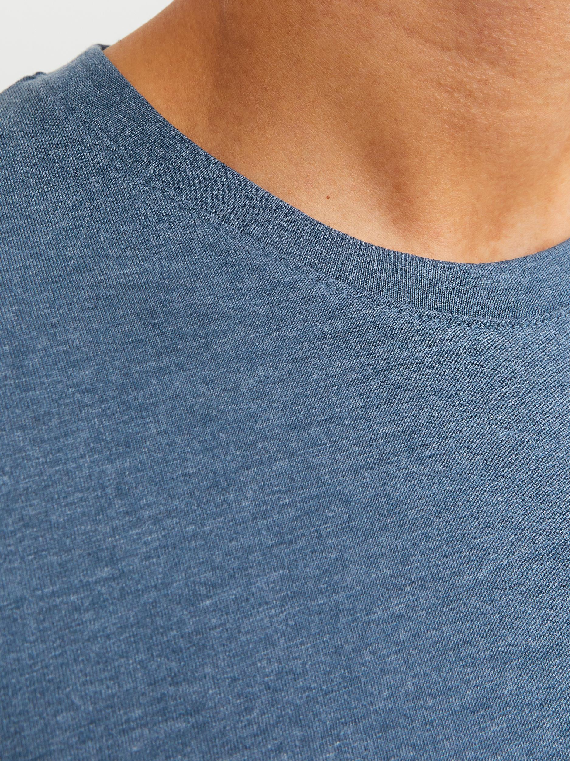Jack & Jones Rundhalsshirt »JJEPAULOS TEE SS CREW NECK NOOS« Baumwollmischung, regular fit