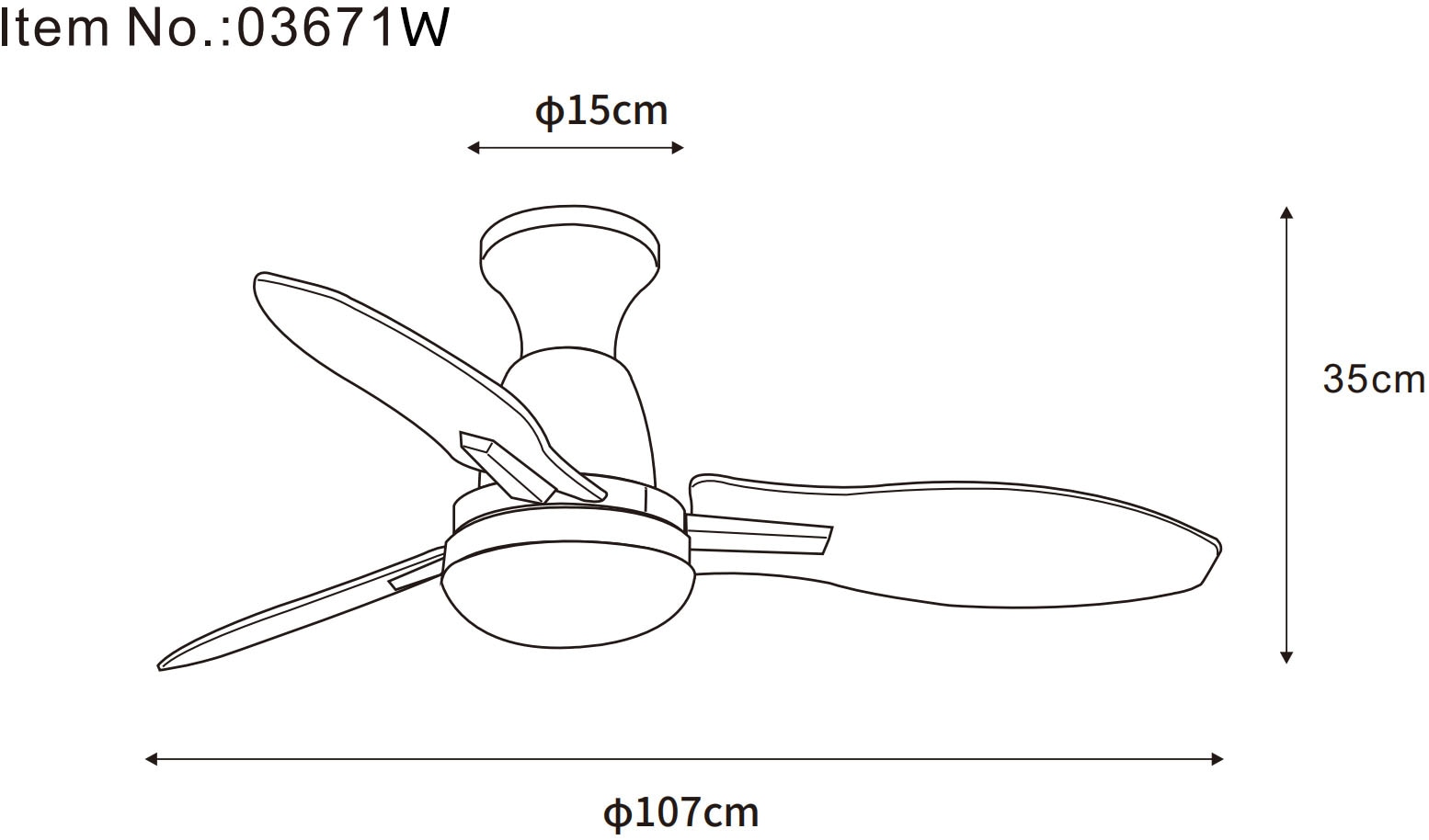 GLOBO LIGHTING Deckenleuchte »GALE« LED-Modul 1 Stk. warmweiß - kaltweiß Ventilator kühlen-heizen holzoptik CCT 3000/4500/6000K