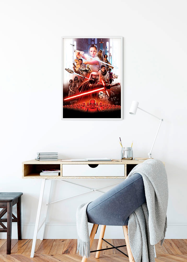 Komar Bild »Star Wars Movie Poster Rey« Star Wars 1 Stk. tlg. Wandbild zur Dekoration im Kinderzimmer - ohne Rahmen