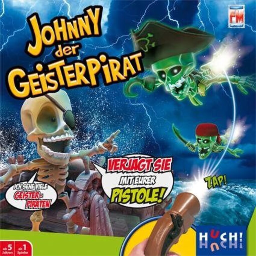 Huch! Spiel »Johnny der Geisterpirat«