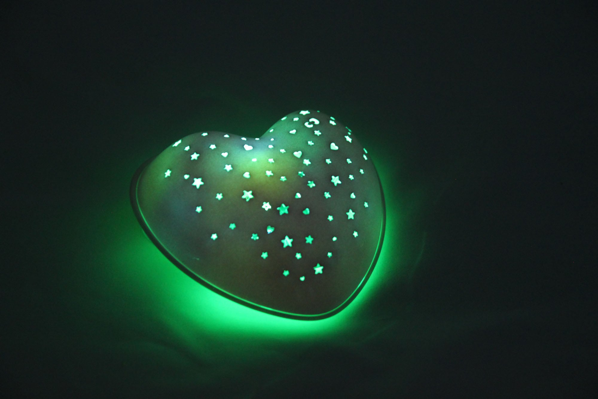 niermann LED Nachtlicht »Solar Heart«, 1 flammig-flammig, Nachtlicht Solar Heart