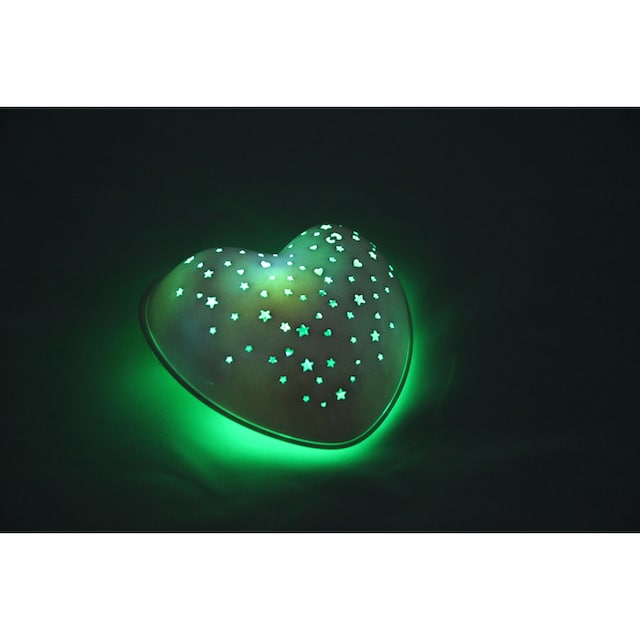 Nachtlicht 1 bestellen Heart«, Nachtlicht online niermann flammig-flammig, Solar Heart LED »Solar