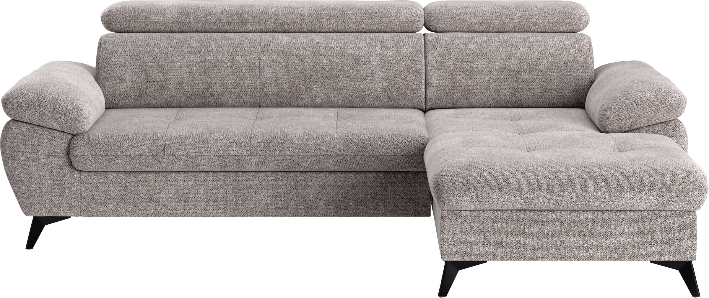 COTTA Ecksofa "Hudson L-Form", mit Kopfteilverstellung, wahlweise mit Bettf günstig online kaufen