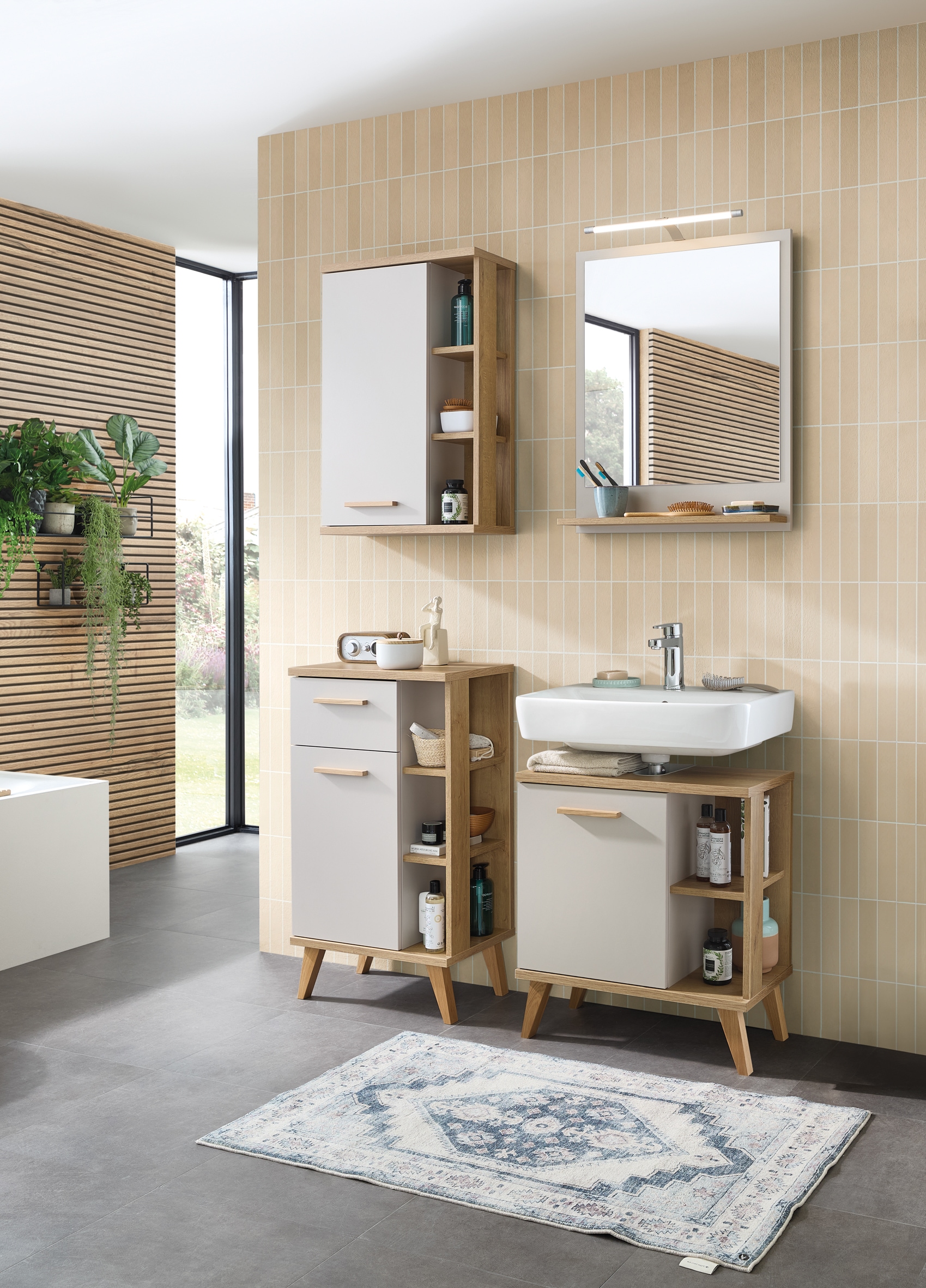 Saphir Badmöbel-Set »Quickset 966« 5 Stk. tlg.