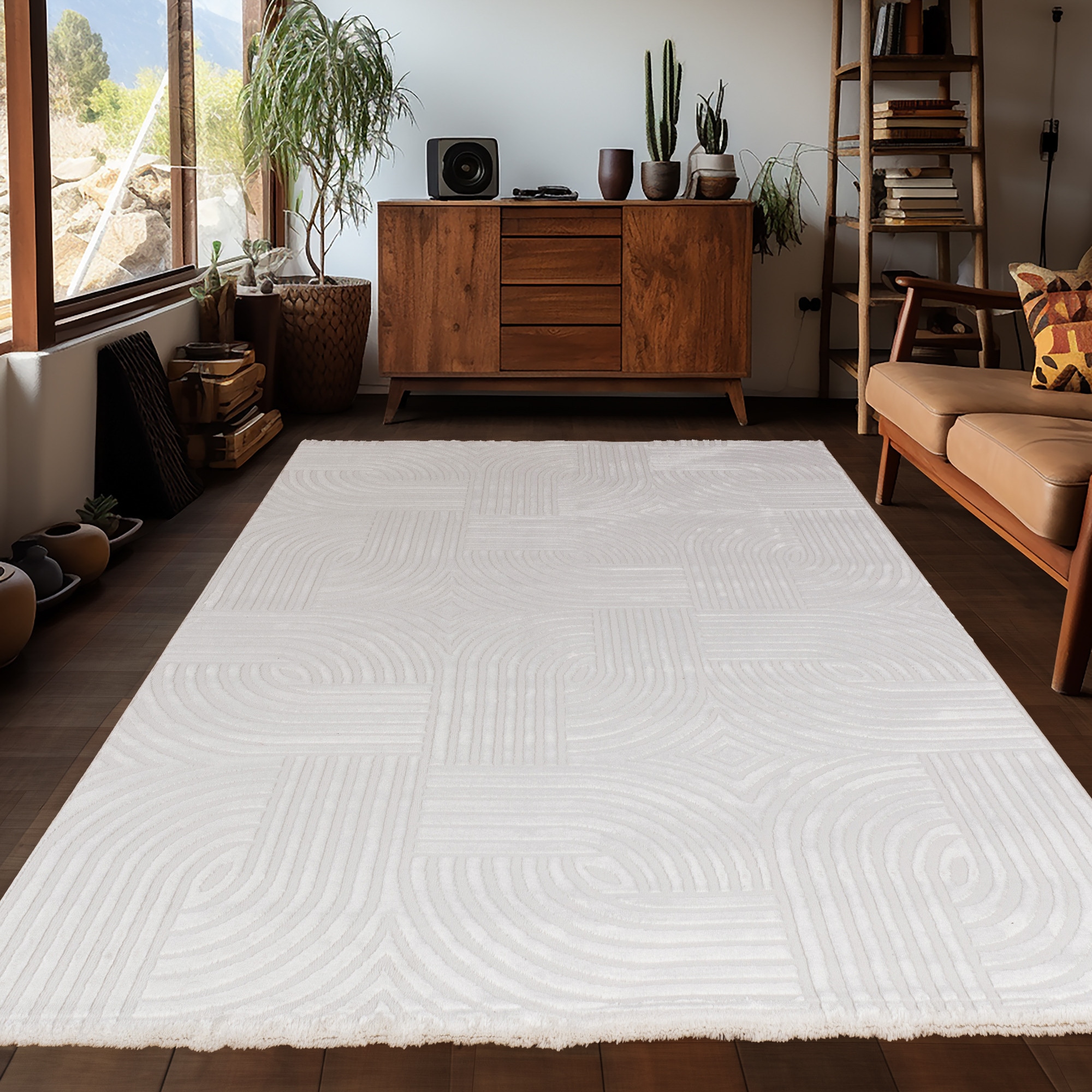 Ayyildiz Teppiche Teppich »Sahara 1112« Rechteckig 12 Mm Höhe Läufer, Pflegeleicht / Strapazierfähig / Trend Colors/ Wohnzimmer