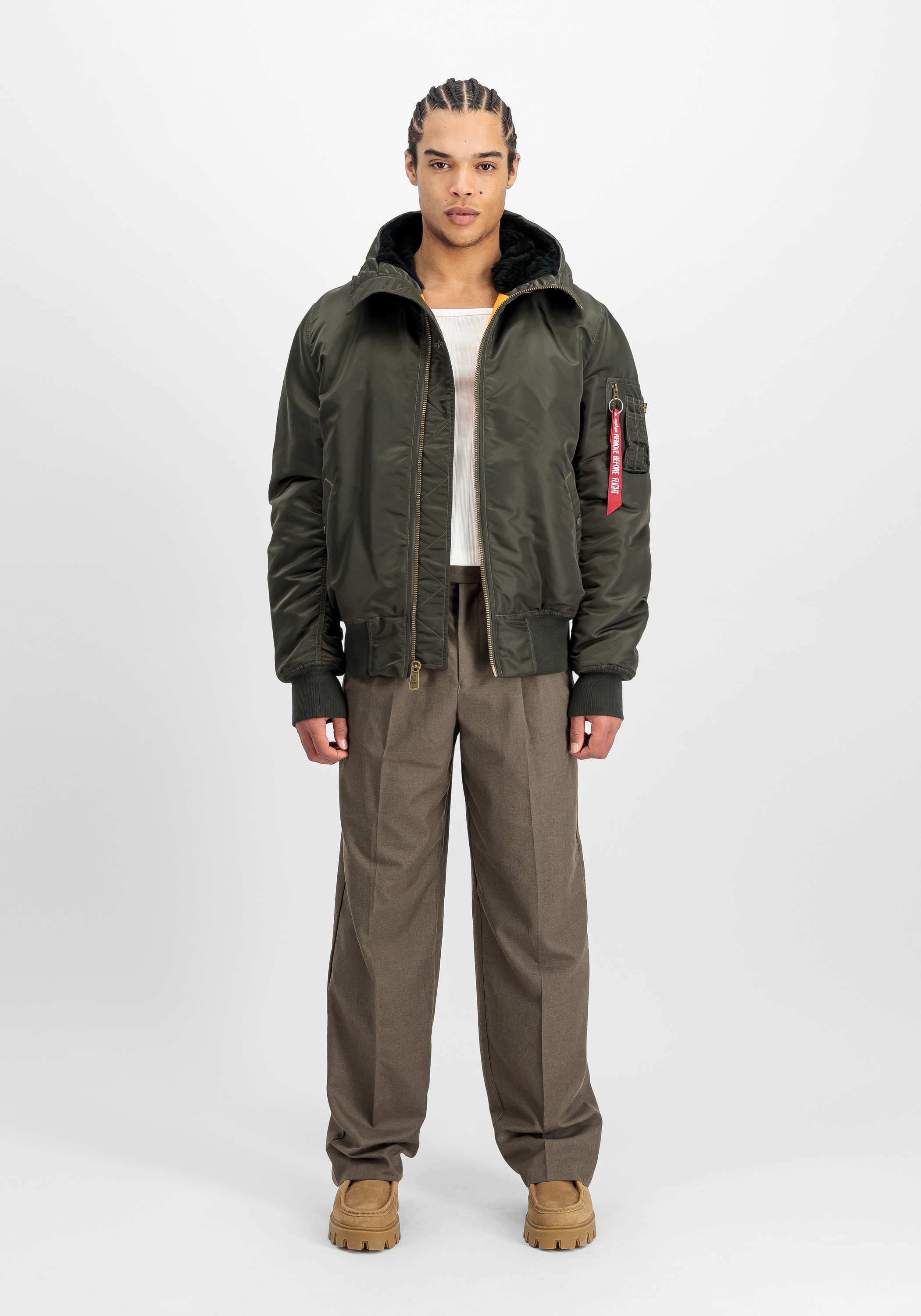 Alpha Industries Bomberjacke »Alpha Industries Men - Bomber Jackets MA-1 Hooded«