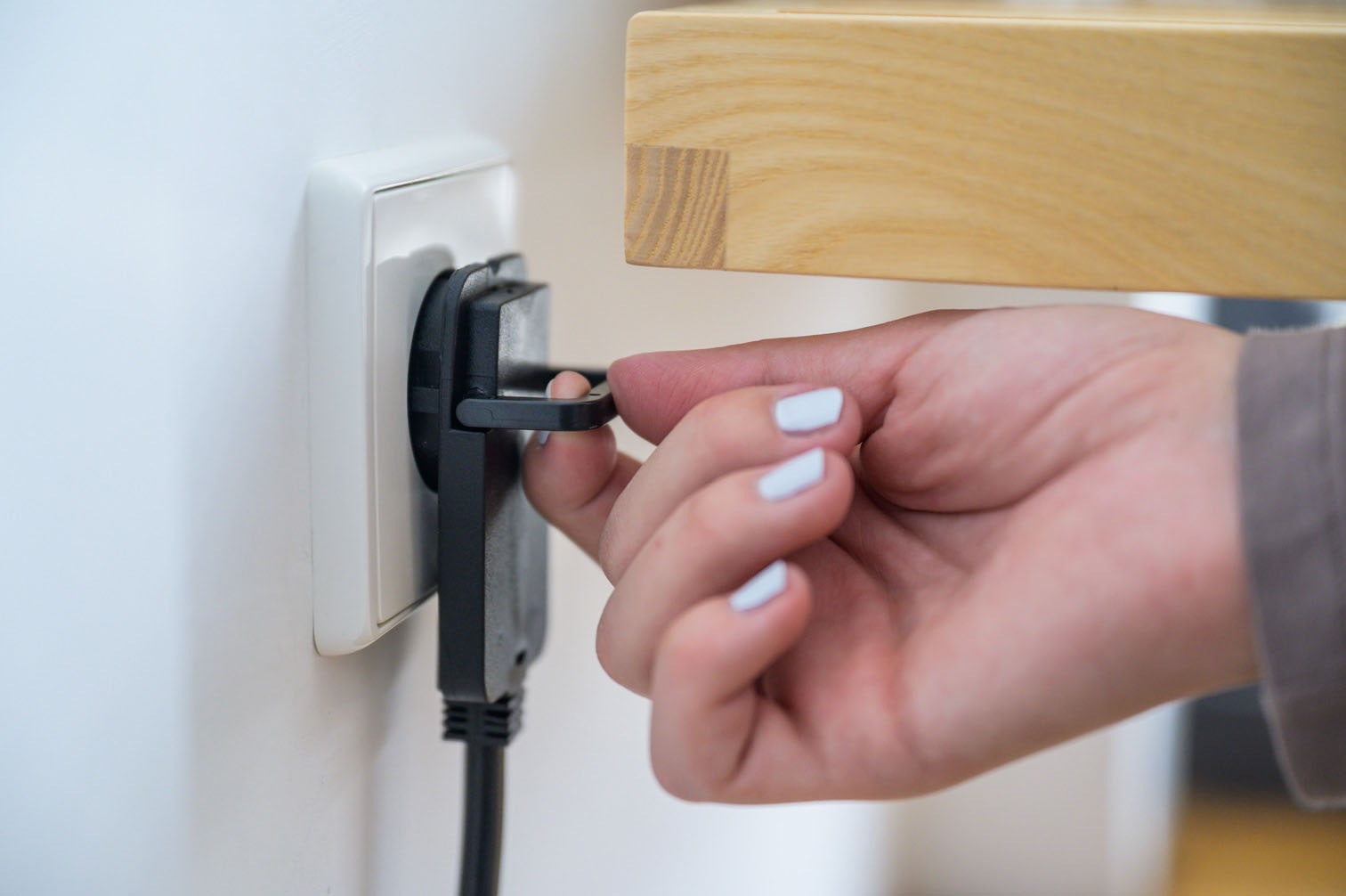 Brennenstuhl Verlängerungskabel »H05VV-F3G1,5 3m mit Berührungsschutz und Flachstecker« F-Stecker Typ F (Schuko) 300 cm