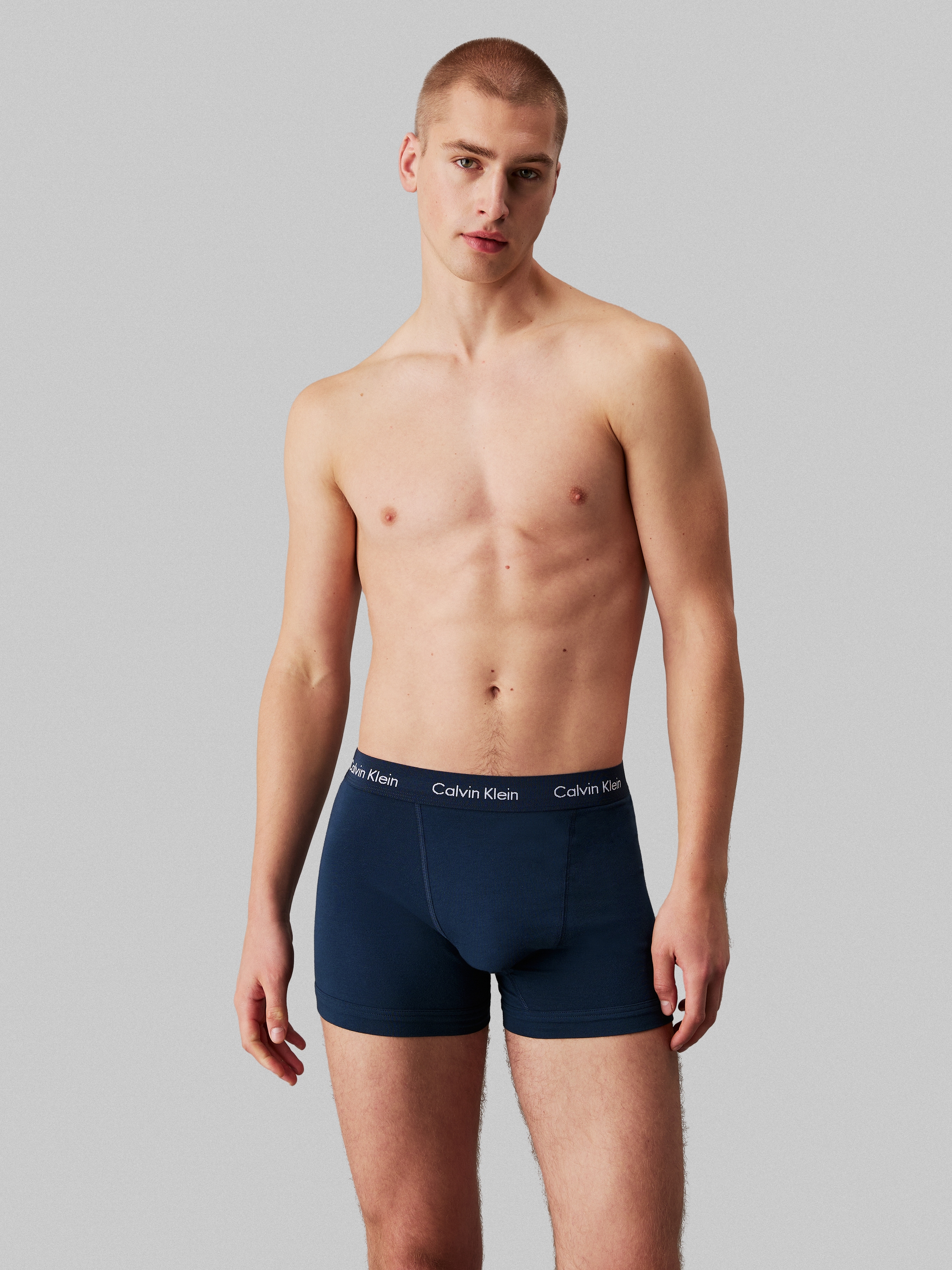 Calvin Klein Underwear Trunk »TRUNK 3PK«, (Packung, 3 St.), mit Calvin Klein Logo-Elastikbund (3 Stück)