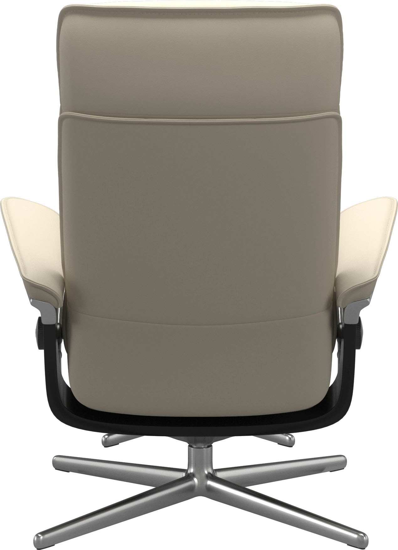 Stressless® Fußhocker »Admiral«, mit Cross Base, Größe M & L, Holzakzent Schwarz