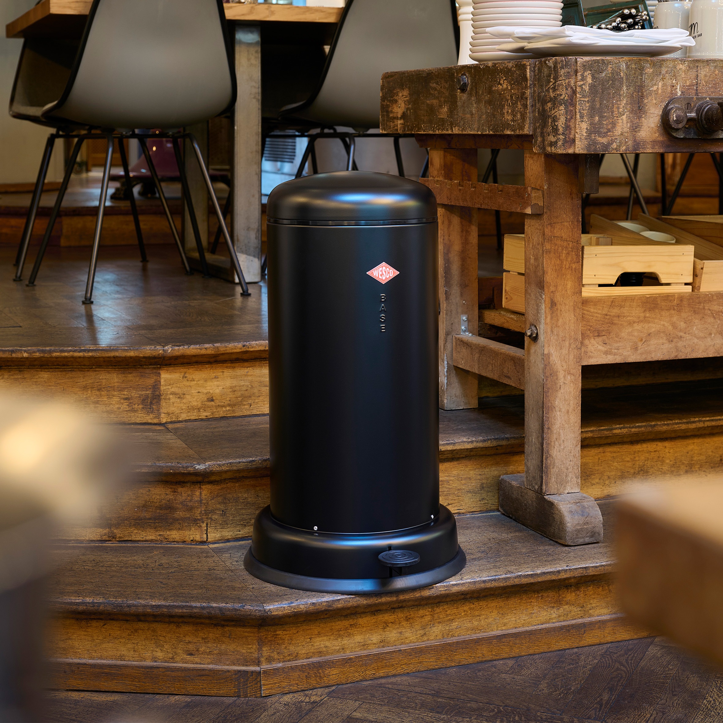 WESCO Mülleimer »Baseboy«, 1 Behälter, Abfallsammler mit Dämpfer + Dämpferh günstig online kaufen