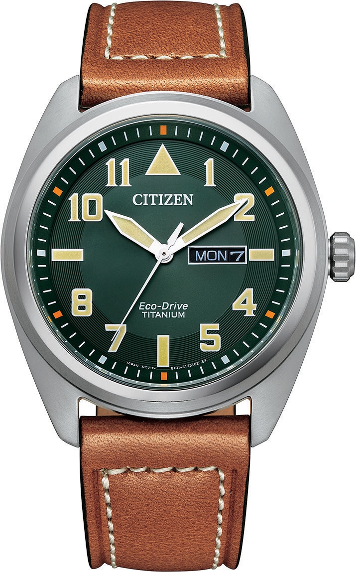 Citizen Solaruhr »BM8560-11XE«, Armbanduhr, Herrenuhr, Titan