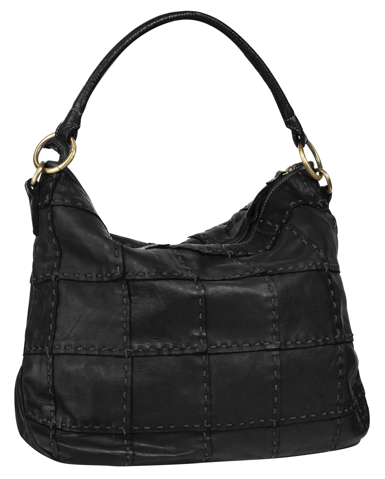 Samantha Look Shopper echt Leder, Made in Italy