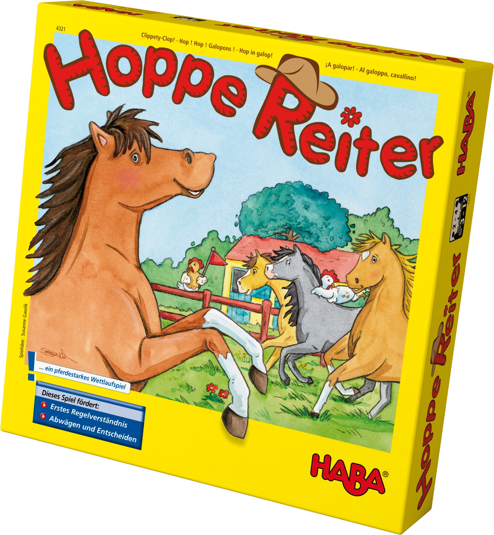 Spiel »Hoppe Reiter«, Made in Germany
