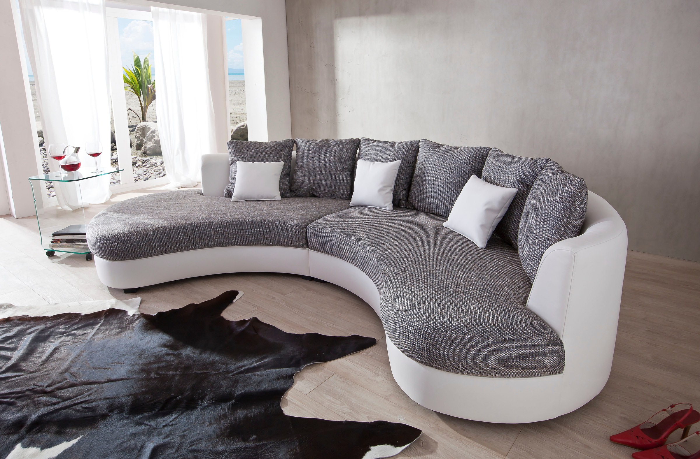 INOSIGN Ecksofa »Limoncello organische Formensprache, L-Form«, ergonomische günstig online kaufen