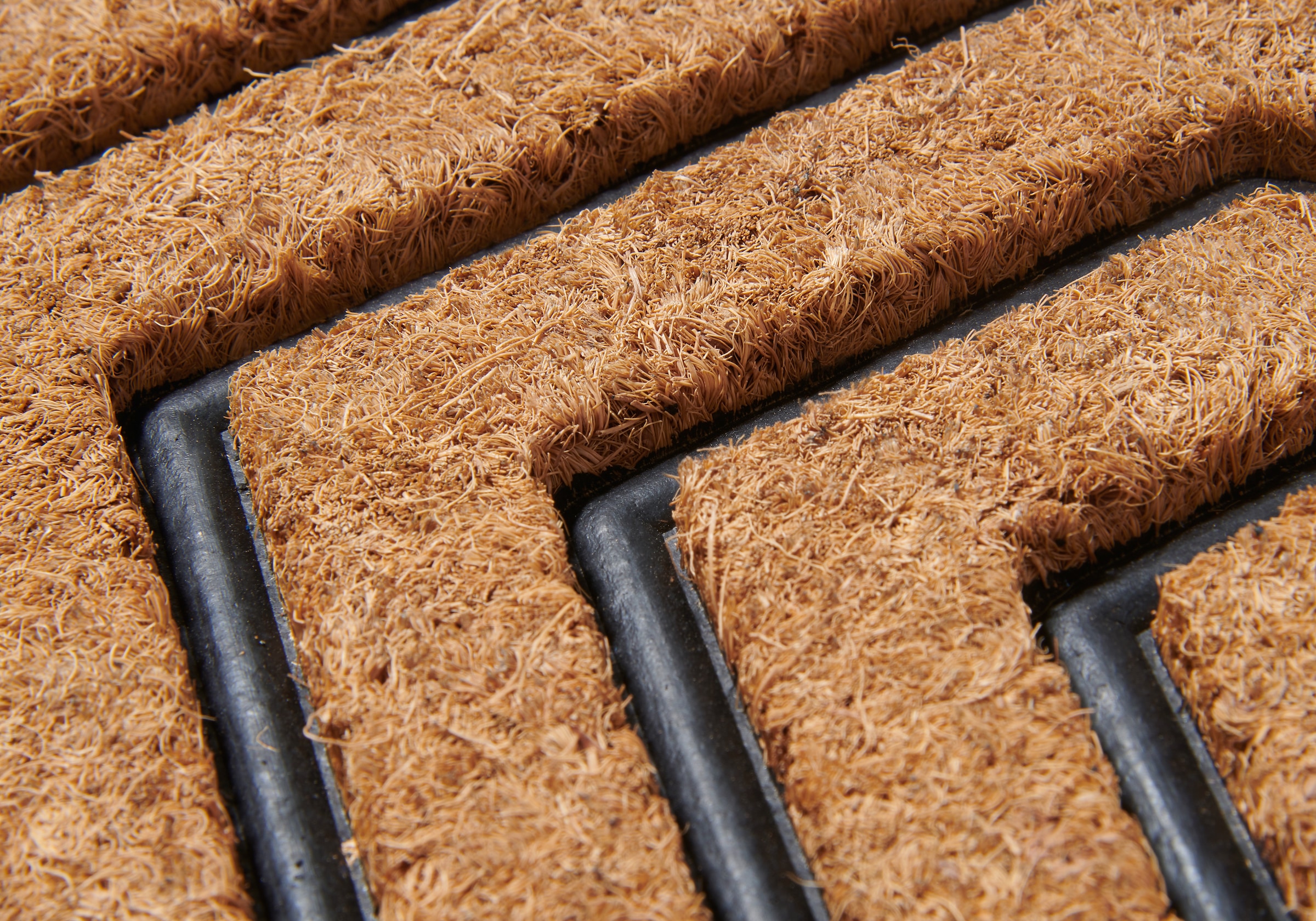 HANSE Home Fußmatte »Mix Mats Gummi Kokos Labyrinth, Türmatte«, rechteckig, 20 mm Höhe, Strapazierfähig, pflegeleicht, robust, wetterfest, UV-beständig