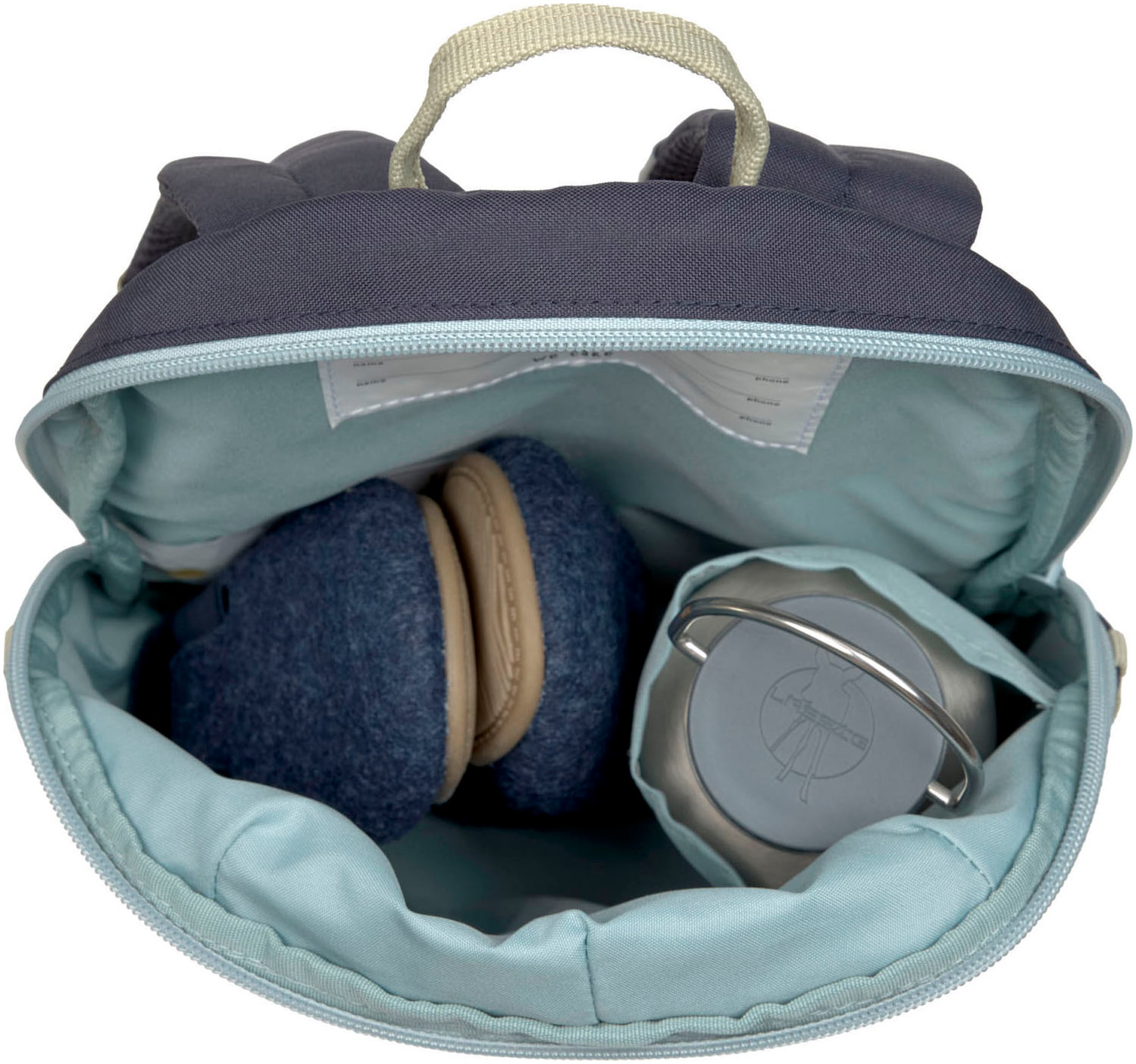 LÄSSIG Kinderrucksack »Tiny Backpack Outdoor Cloud dark blue«