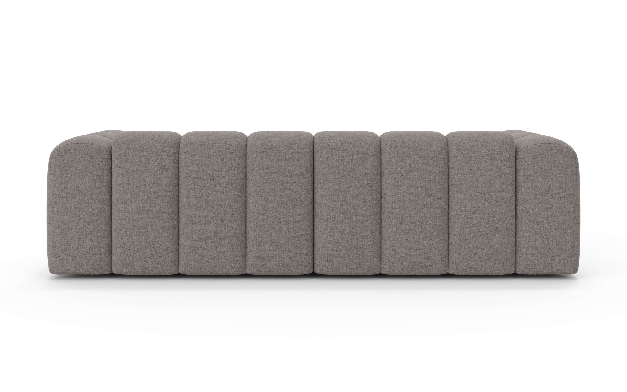 OTTO home Ecksofa »KALLIE Design-Sofa mit Wellenunterfederung, Bubble-Optik, 248/186/72cm« moderne Steppung, hoher Sitzkomfort und modernes Design
