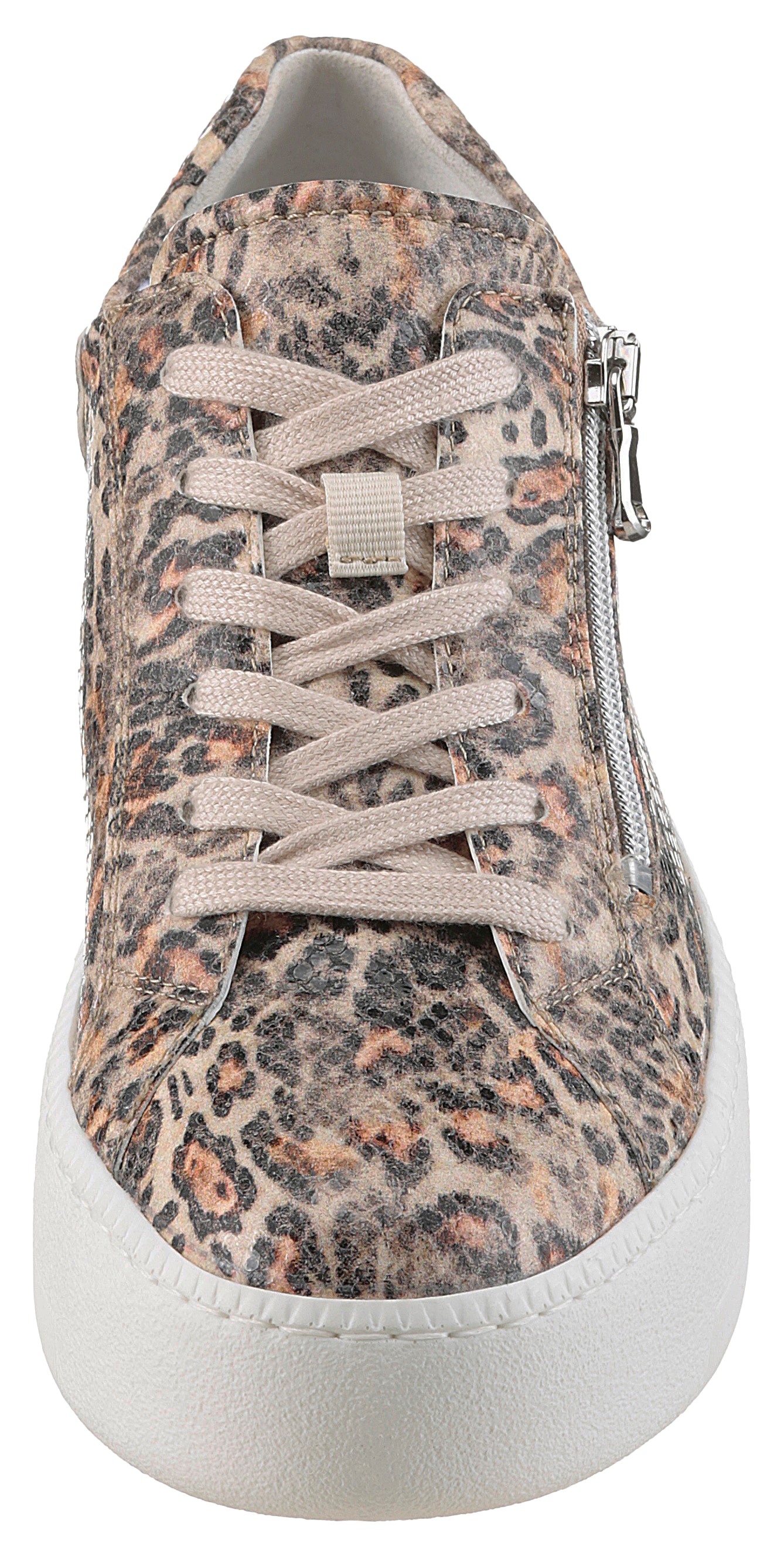 Waldläufer Plateausneaker »H-NICKY«  , Freizeitschuh, Halbschuh, Schnürschuh mit seitlichem Reißverschluss