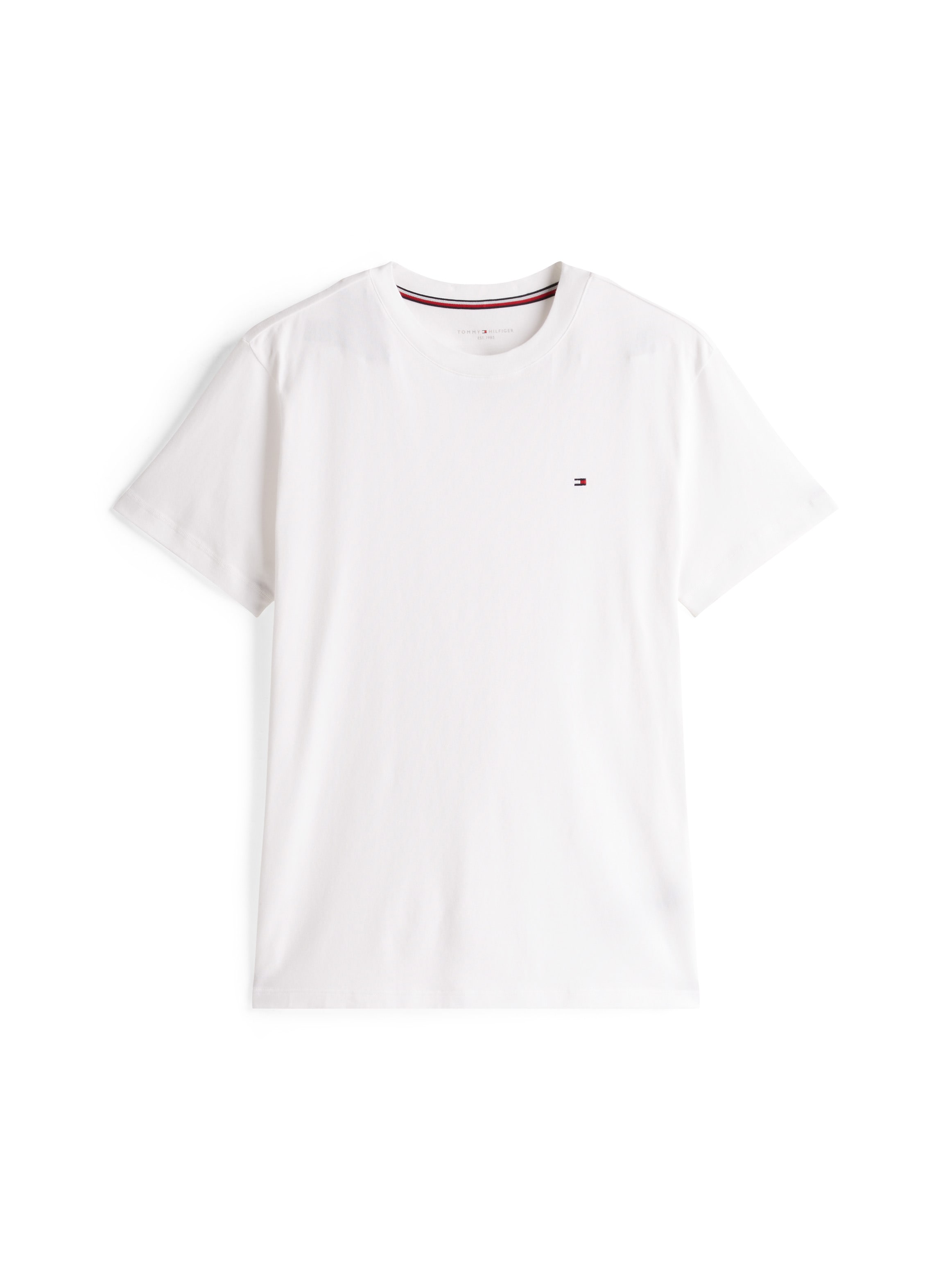 Tommy Hilfiger Underwear Pyjama »CN SS SHORT JERSEY SET«, (Set, 2 tlg., 2er), mit Logostickereien