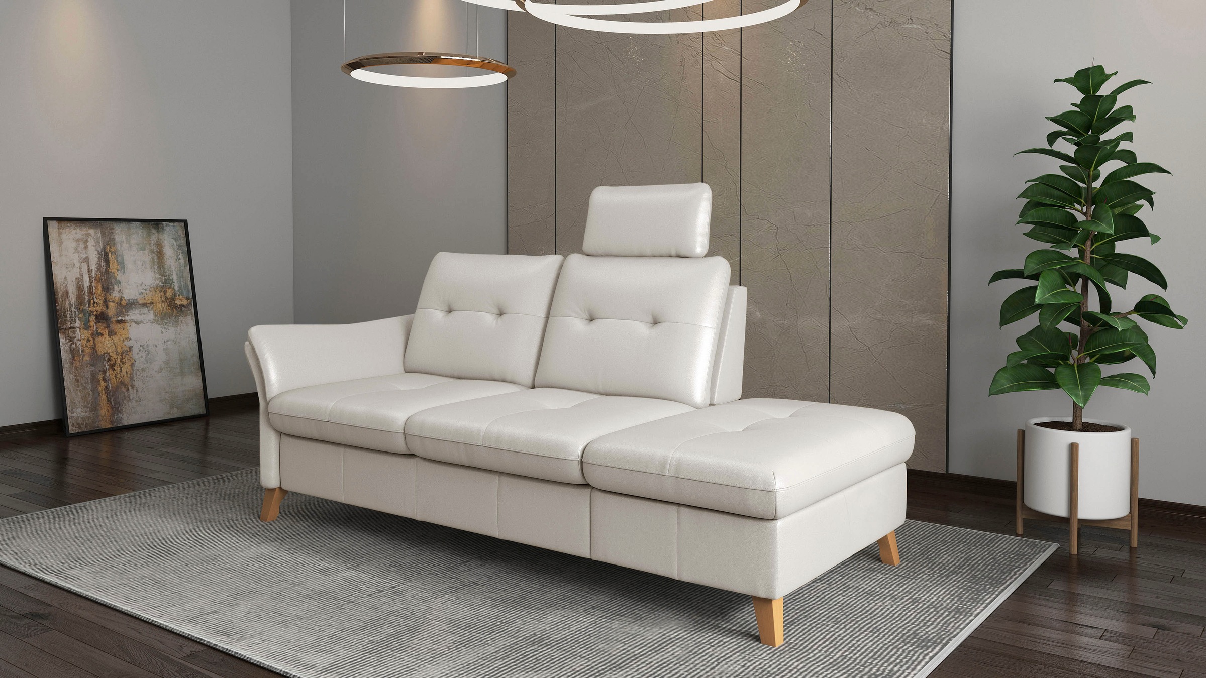 sit&more Recamiere "Göteborg", inklusive Federkern günstig online kaufen