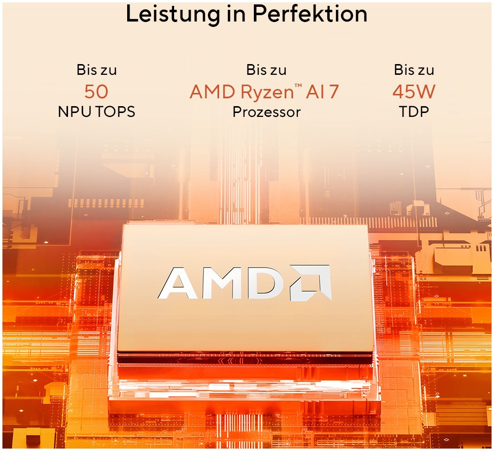 Asus Notebook »ExpertBook PM3 PM3406CKA-LY0283X« 35,6 cm / 14 ″ AMD Ryzen™ AI 5 Radeon 820M 1.000 GB SSD