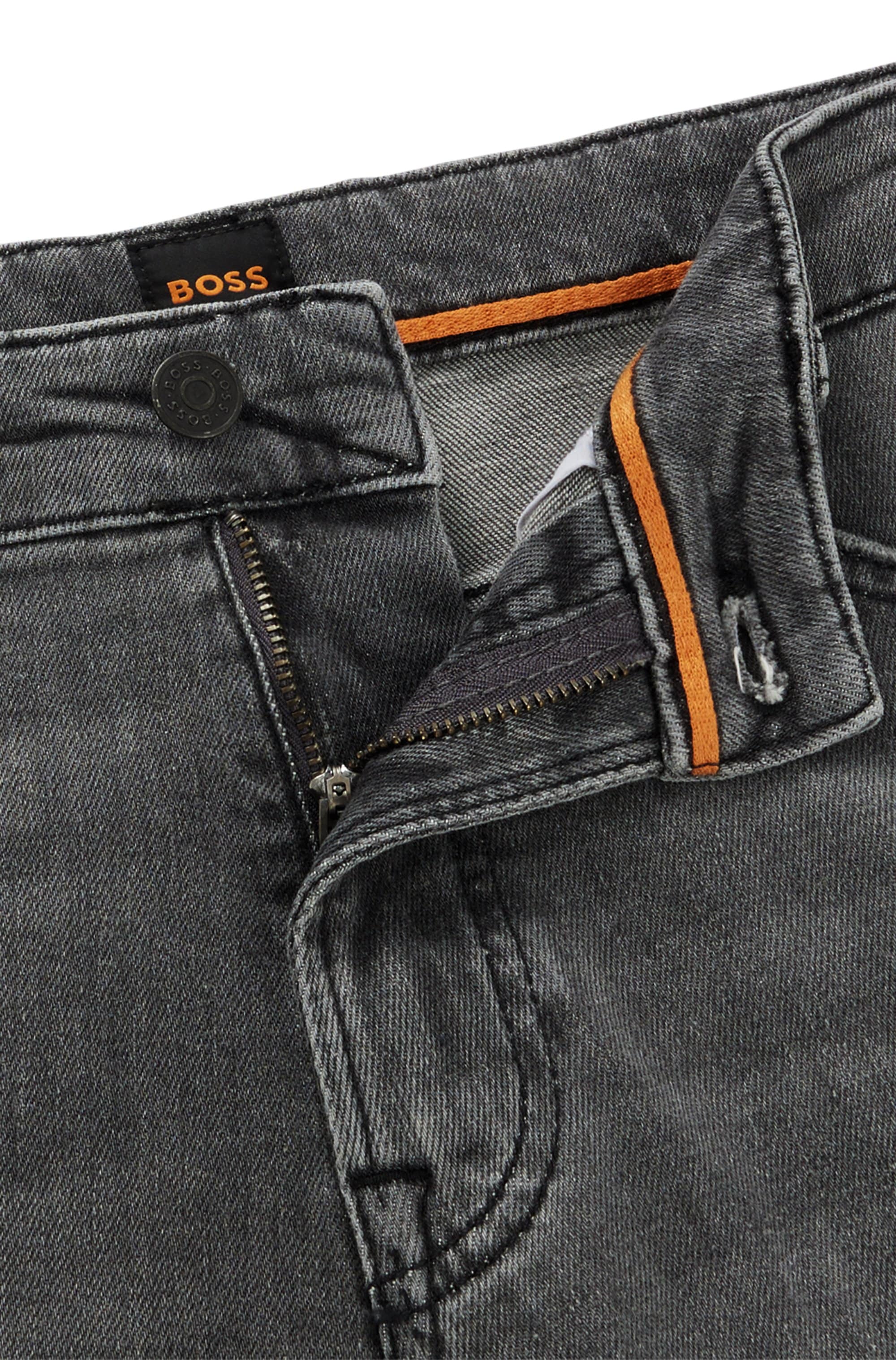 BOSS ORANGE Straight-Jeans »RE.MAINE BO«, mit BOSS Leder-Badge