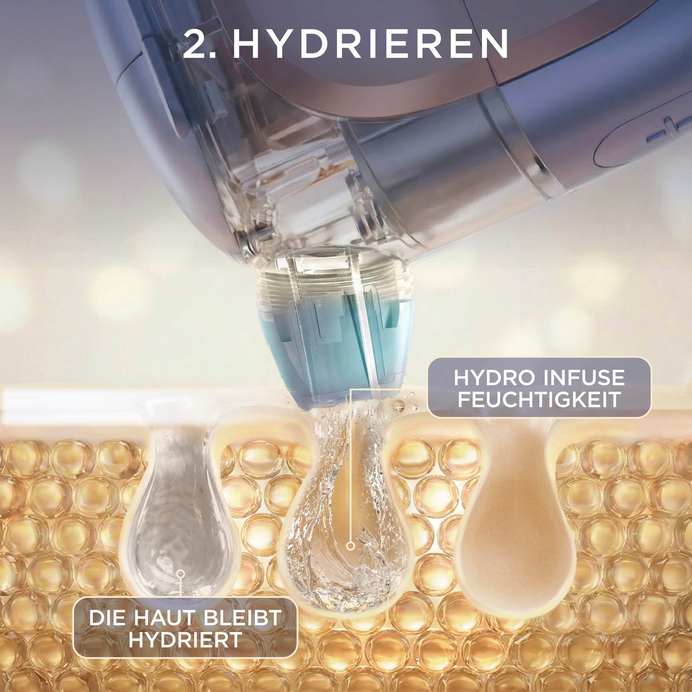 Shark Elektrische Gesichtsreinigungsbürste »FH320EUPL Facial Pro Glow« Hydro-Gesichtspflegesystem für Zuhause
