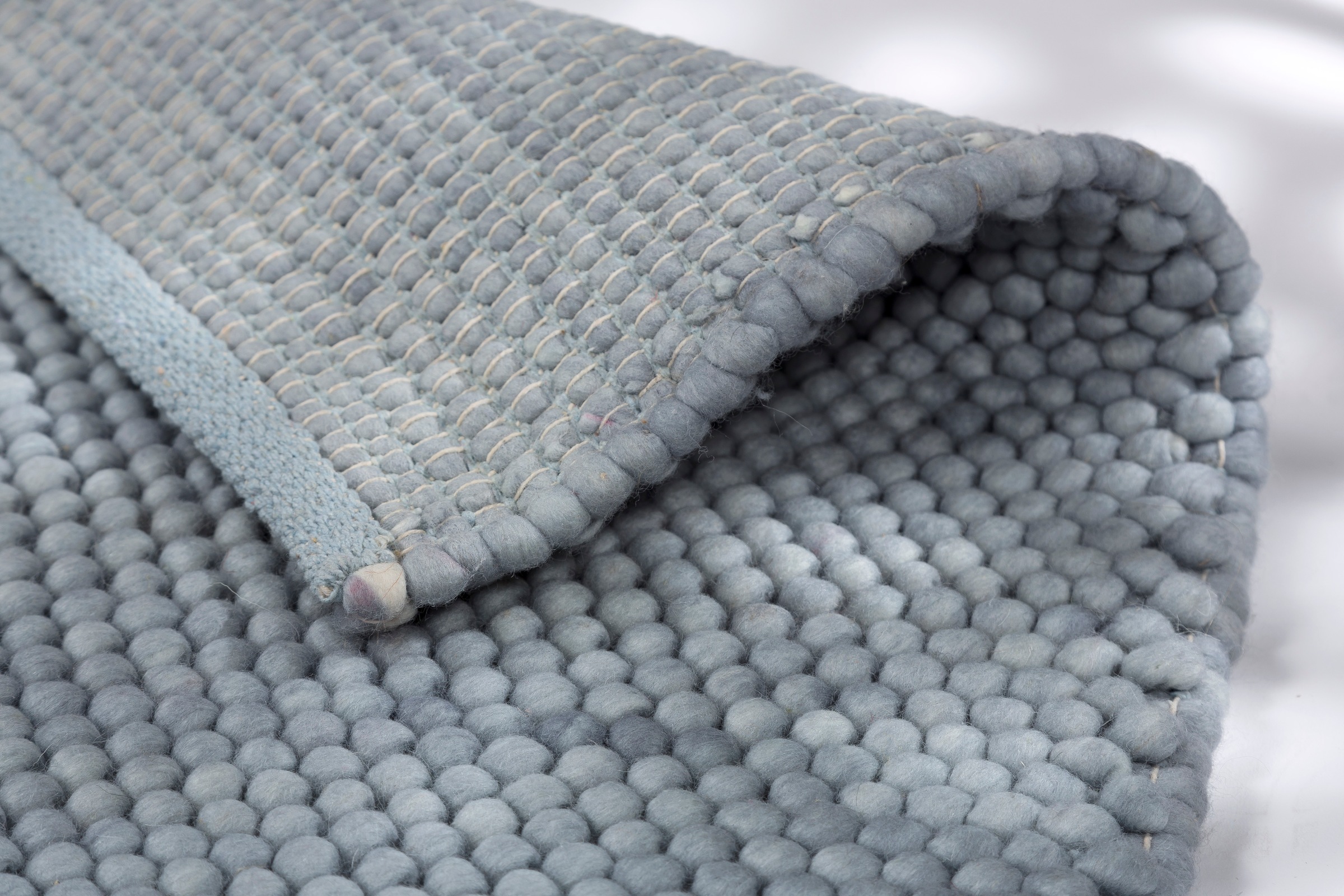 SCHÖNER WOHNEN-Kollektion Wollteppich »Poppy 6024«, rechteckig, 18 mm Höhe, hochwertiger Handweb, Wolle, Wohnzimmer, Schöner Wohnen Kollektion