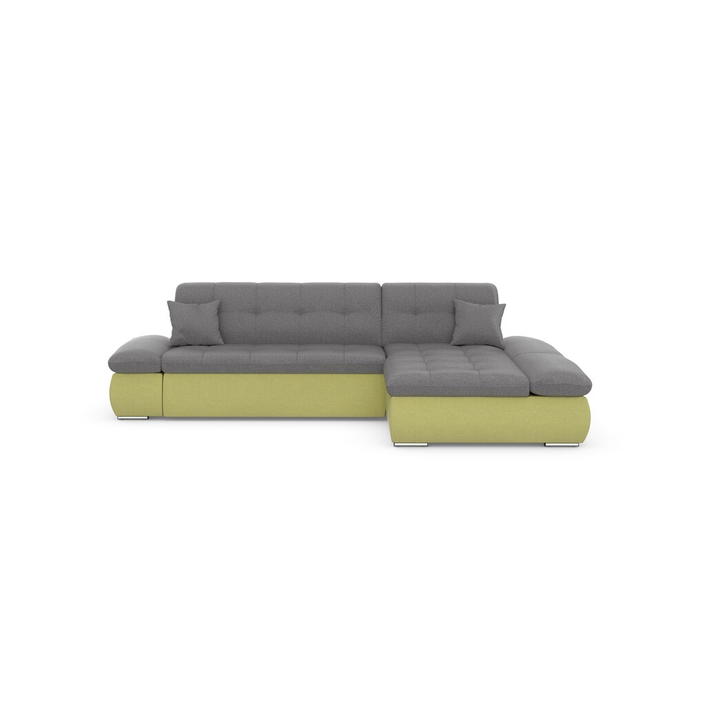 DOMO collection Ecksofa »Moric Schlafsofa B/T/H 300/172/80 cm, auch in Cord, L-Form«