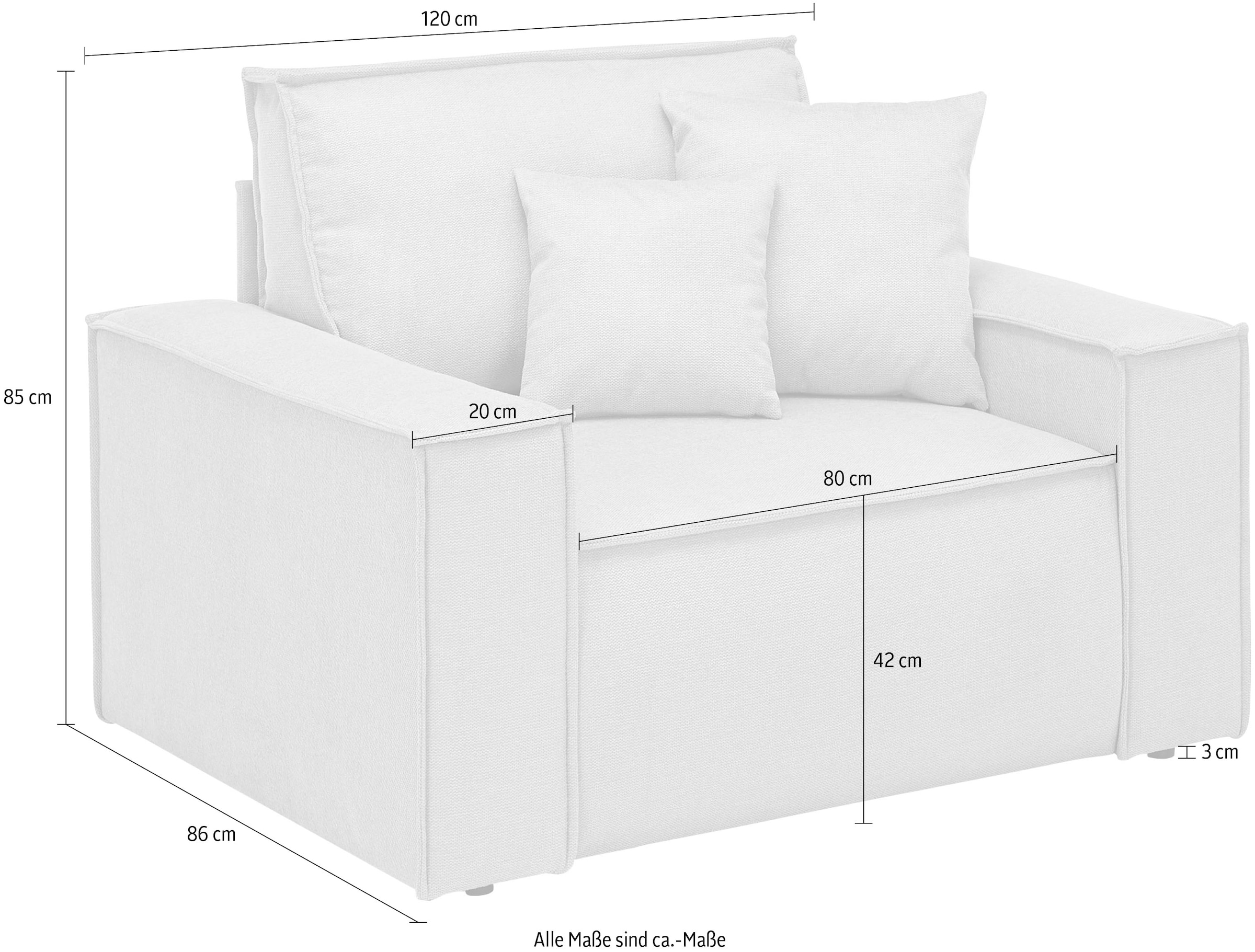 andas Loveseat »Finnley«, (1 St.), passend zur Polster-Serie Finnley