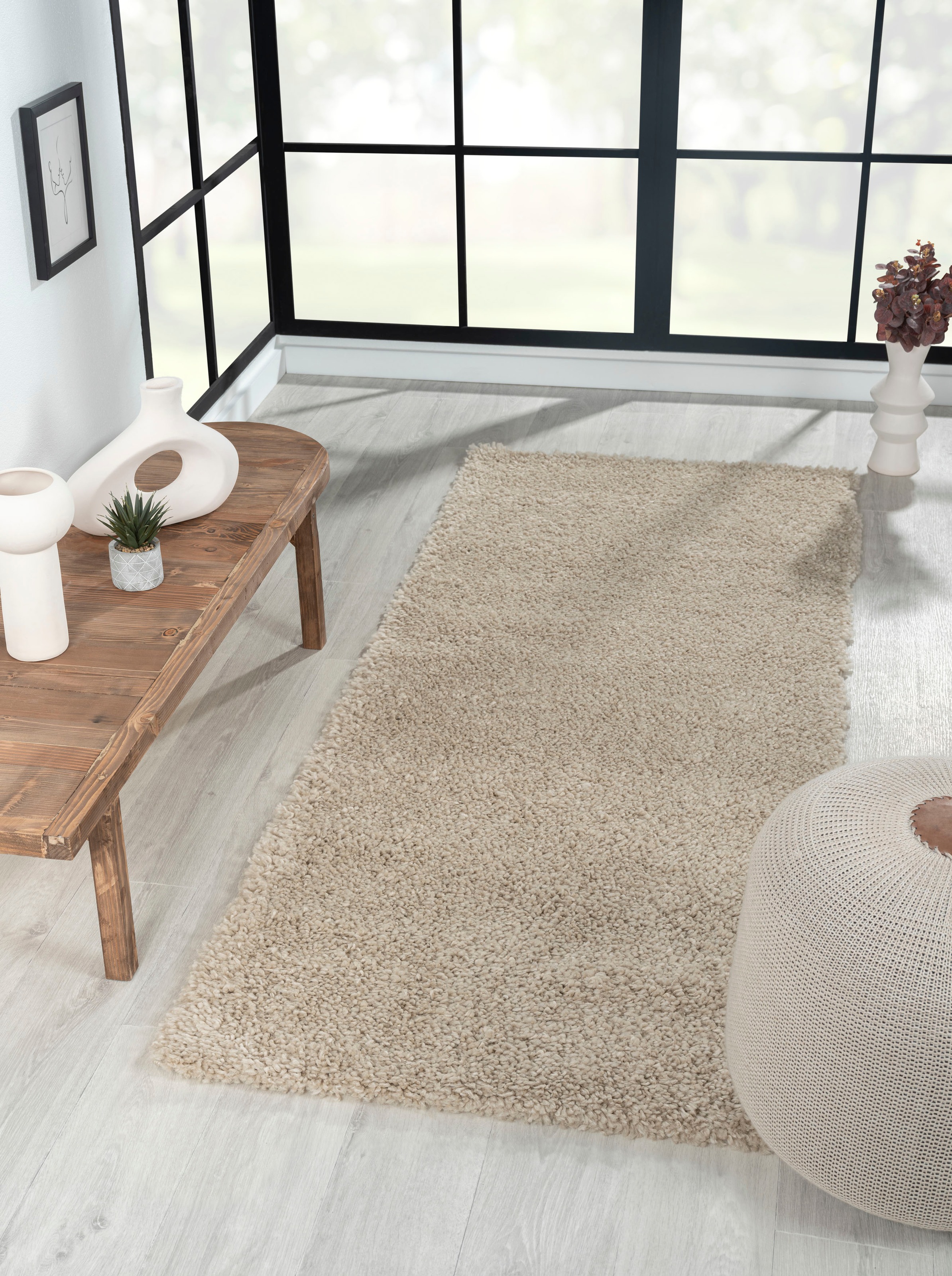 Myflair Möbel & Accessoires Hochflor-Läufer »My Shaggy«, rechteckig, 37 mm günstig online kaufen