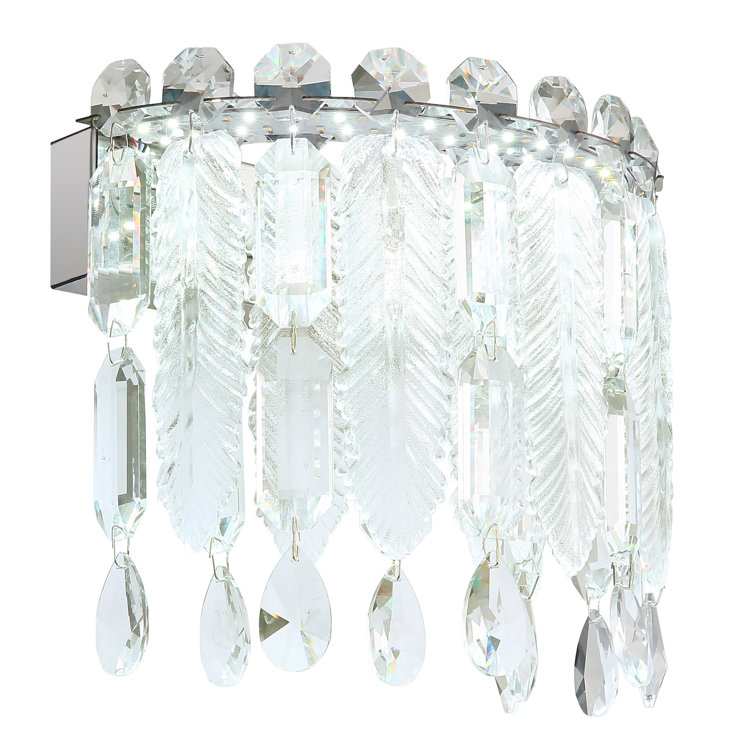 GLOBO LIGHTING Wandleuchte »KLUNKA« LED-Modul 1 Stk. Wandlampe Wand Wohnzimmer Flur Wandbeleuchtung