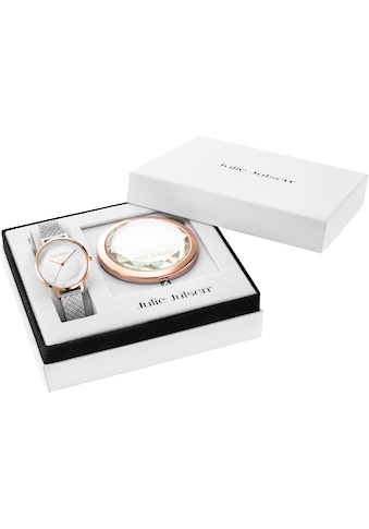 Quarzuhr »Beauty Rosé Silver, JJW1176RGSME-SET«, (Set, 2 tlg., Geschenkset - Uhr mit...