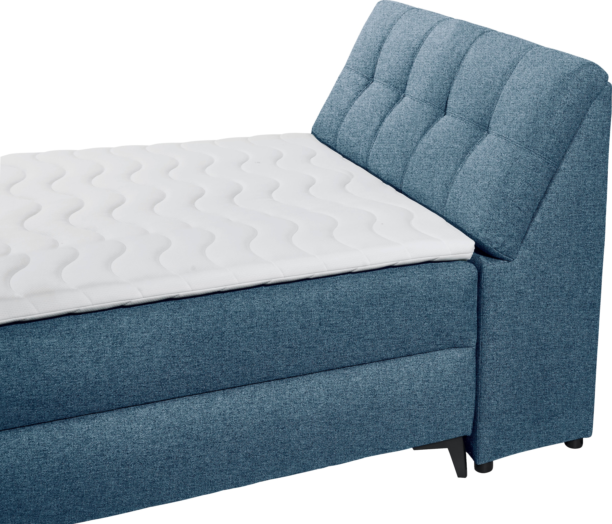 ED EXCITING DESIGN Boxbett »Atlantis« mit Bettkasten und Stauraum im Kopfteil