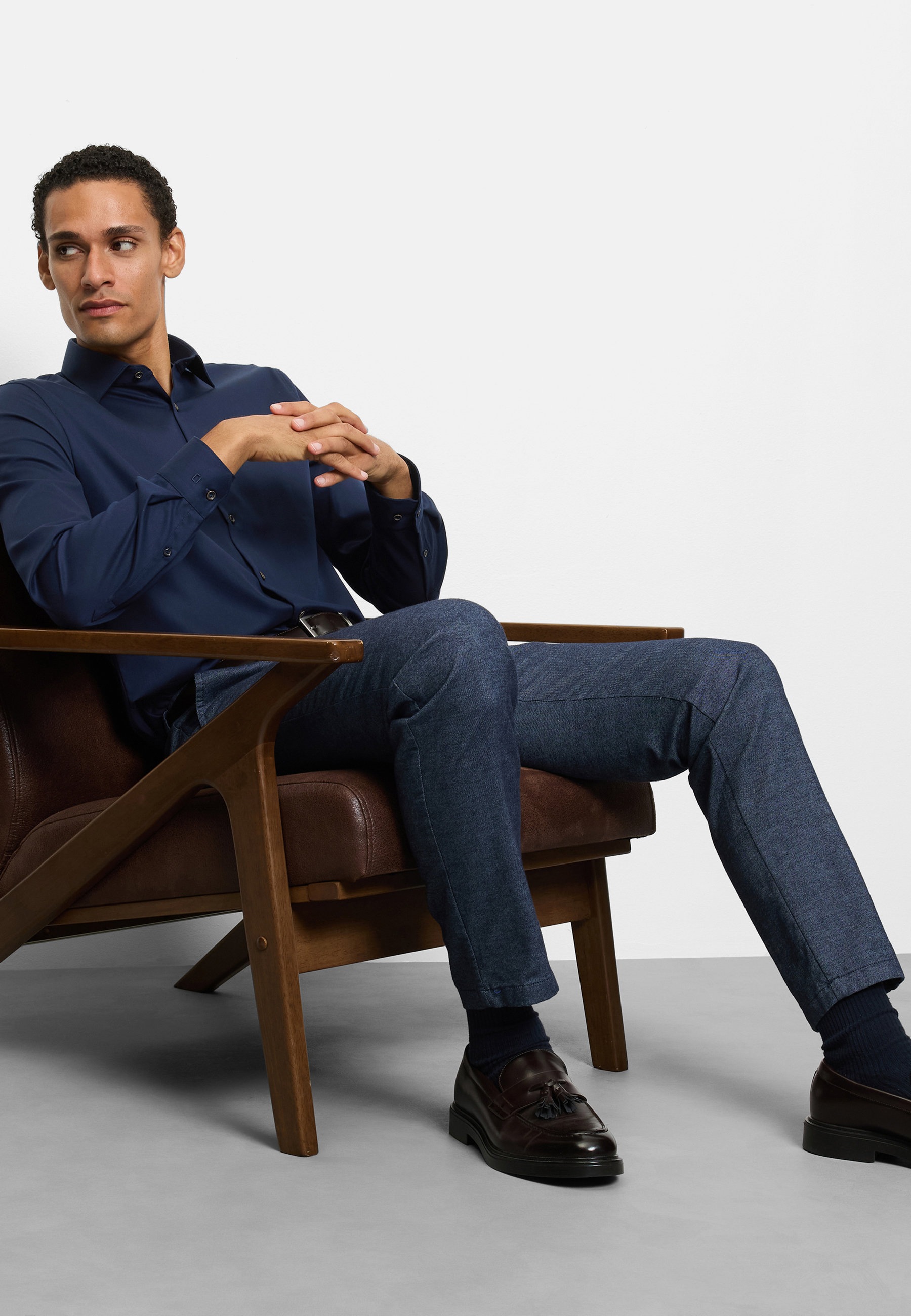 OLYMP Businesshemd »OLYMP No. Six, super slim, Businesshemd, New York Kent«
