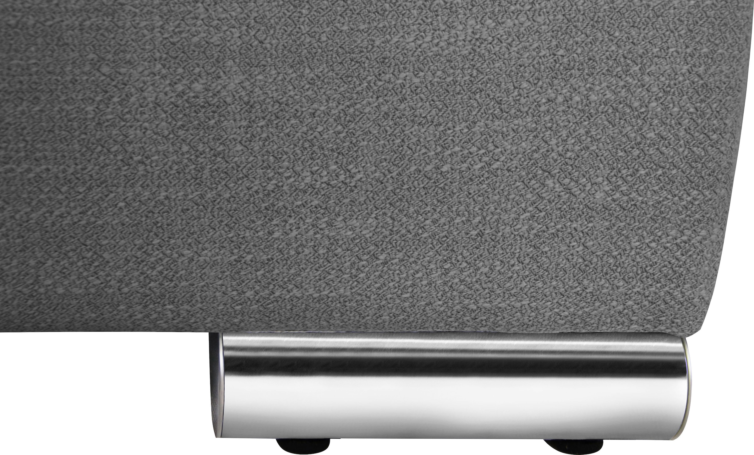 Home affaire Wohnlandschaft »Acra U-Form«, mit Bettfunktion und Bettkasten, in Mattenoptik