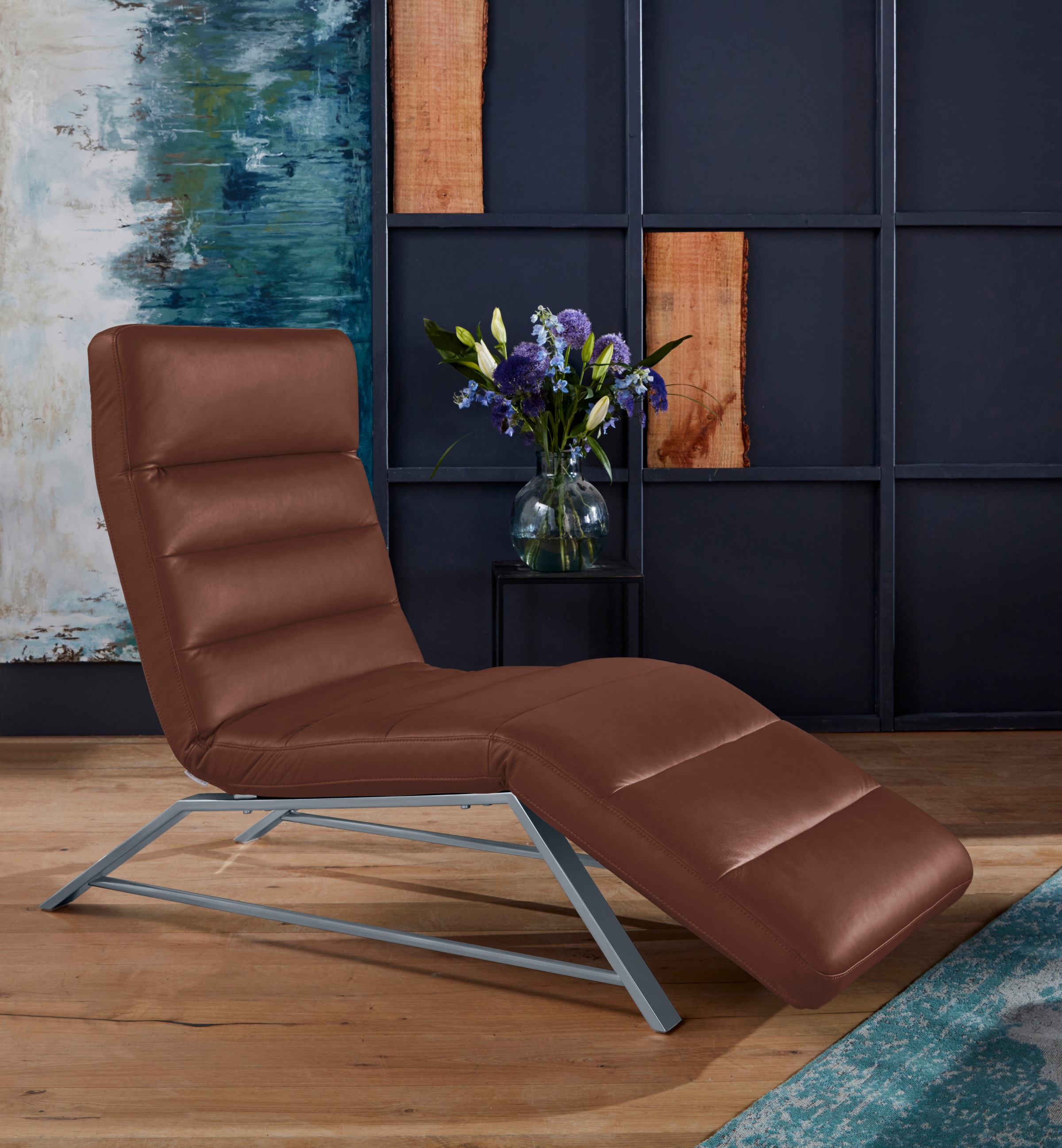 W.SCHILLIG Relaxliege »daily dreams«, Funktionsliege wahlweise mit Motor, Gestell matt, Breite 75 cm
