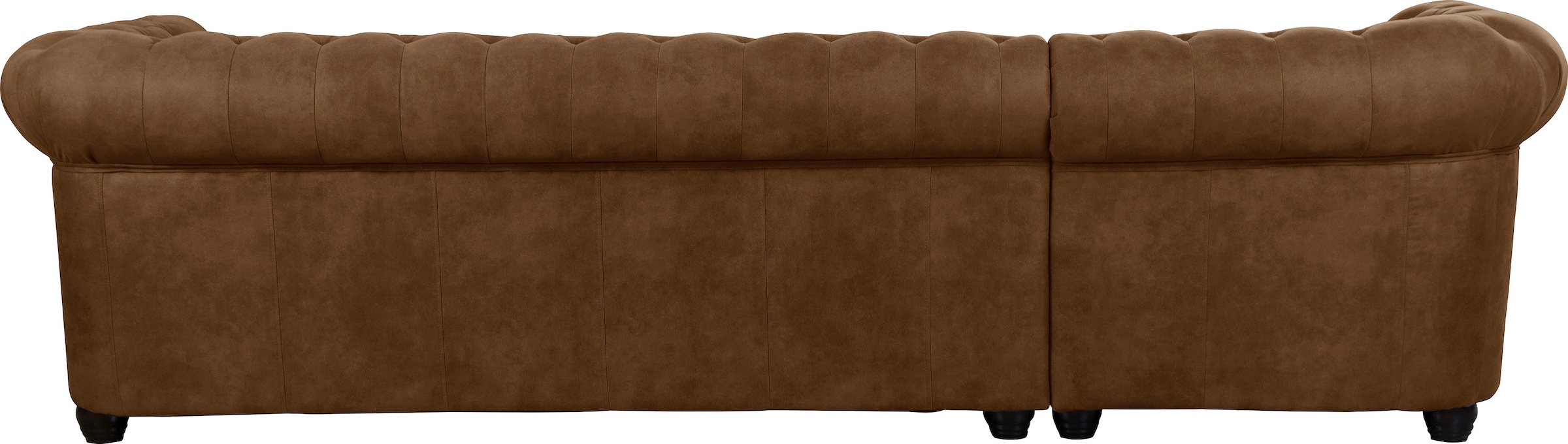 Home affaire Chesterfield-Sofa »Rysum L-Form«, Chesterfield-Optik, langer Schenkel links oder rechts