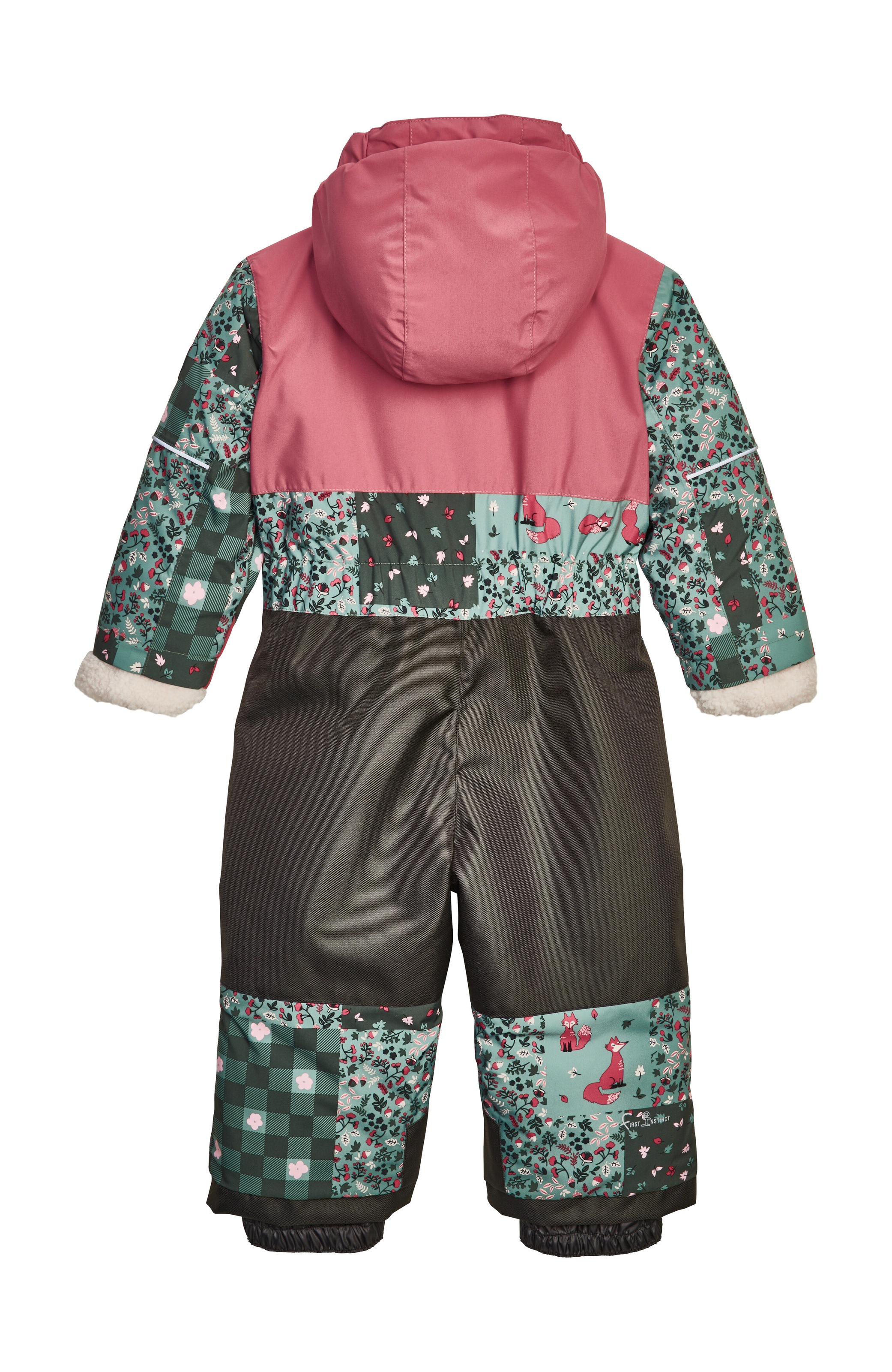 first instinct by killtec Overall »FISW 45 MNS ONPC«, Wind- und wasserdichter Skioverall mit fröhlichem Print u. Teddyfleece
