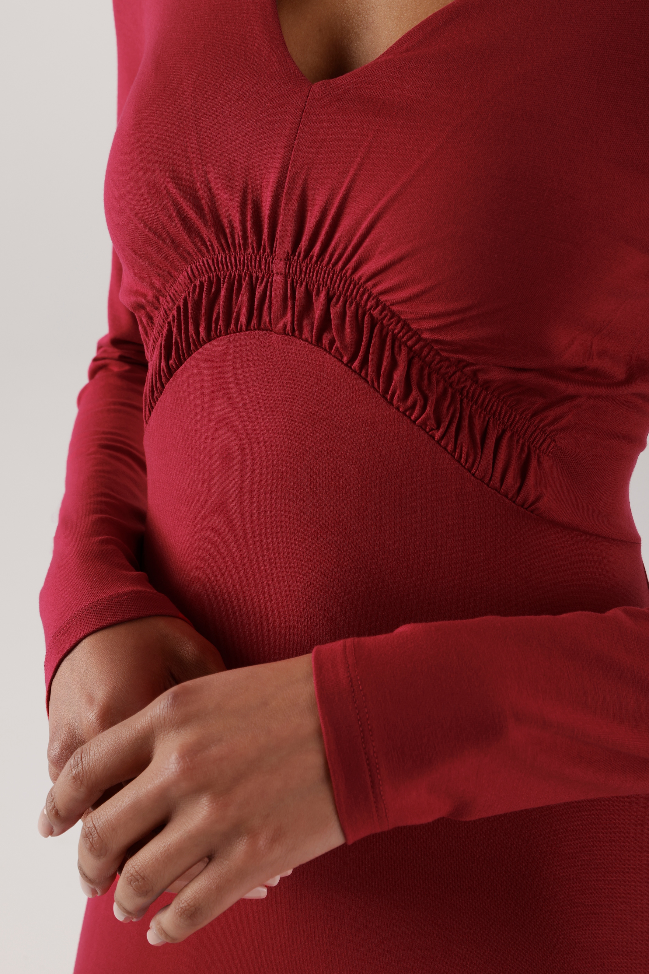 Aniston SELECTED Midikleid mit drapierter Unterbrustnaht - NEUE KOLLEKTION