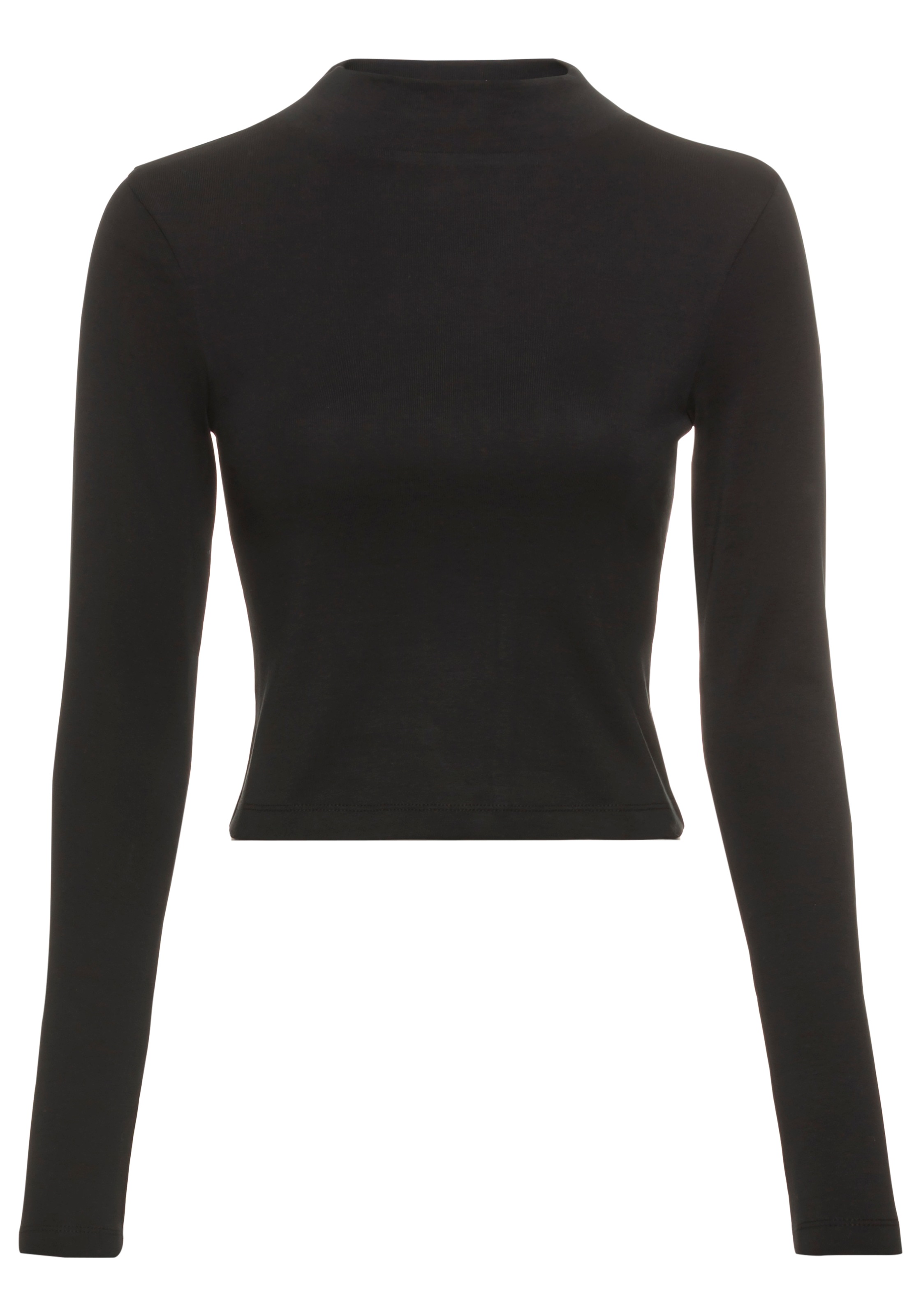 Laura Scott Langarmshirt »CIRCULAR COLLECTION«, in modischer Kurzform
