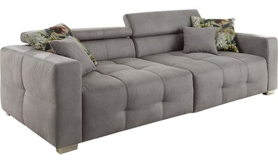 Jockenhöfer Gruppe Big-Sofa, mit Wellenfederung, Sitzkomfort und mehrfach verstellbare... kaufen