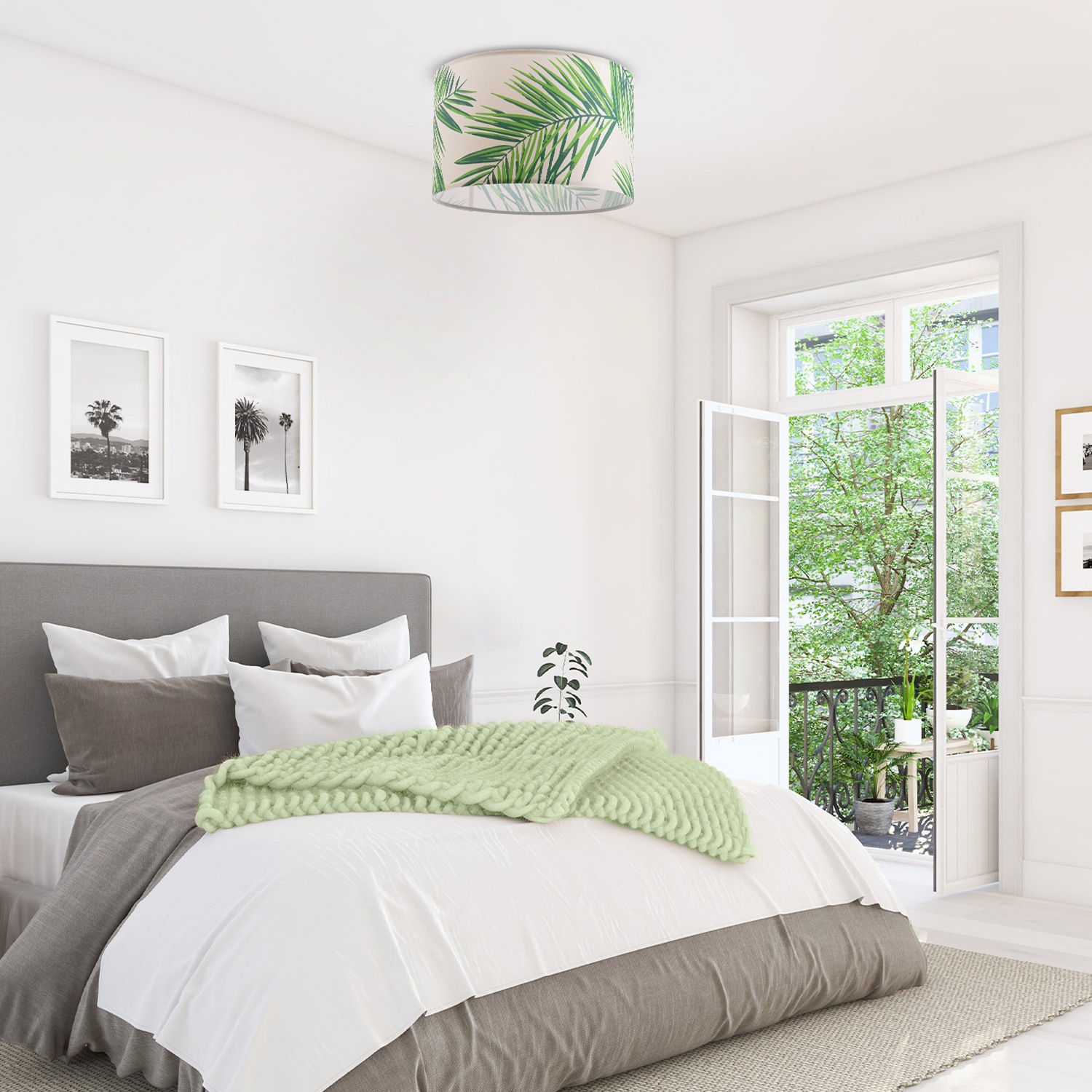 Paco Home Deckenleuchte »Ostende 537«, 1 flammig, Leuchtmittel E27   ohne L günstig online kaufen