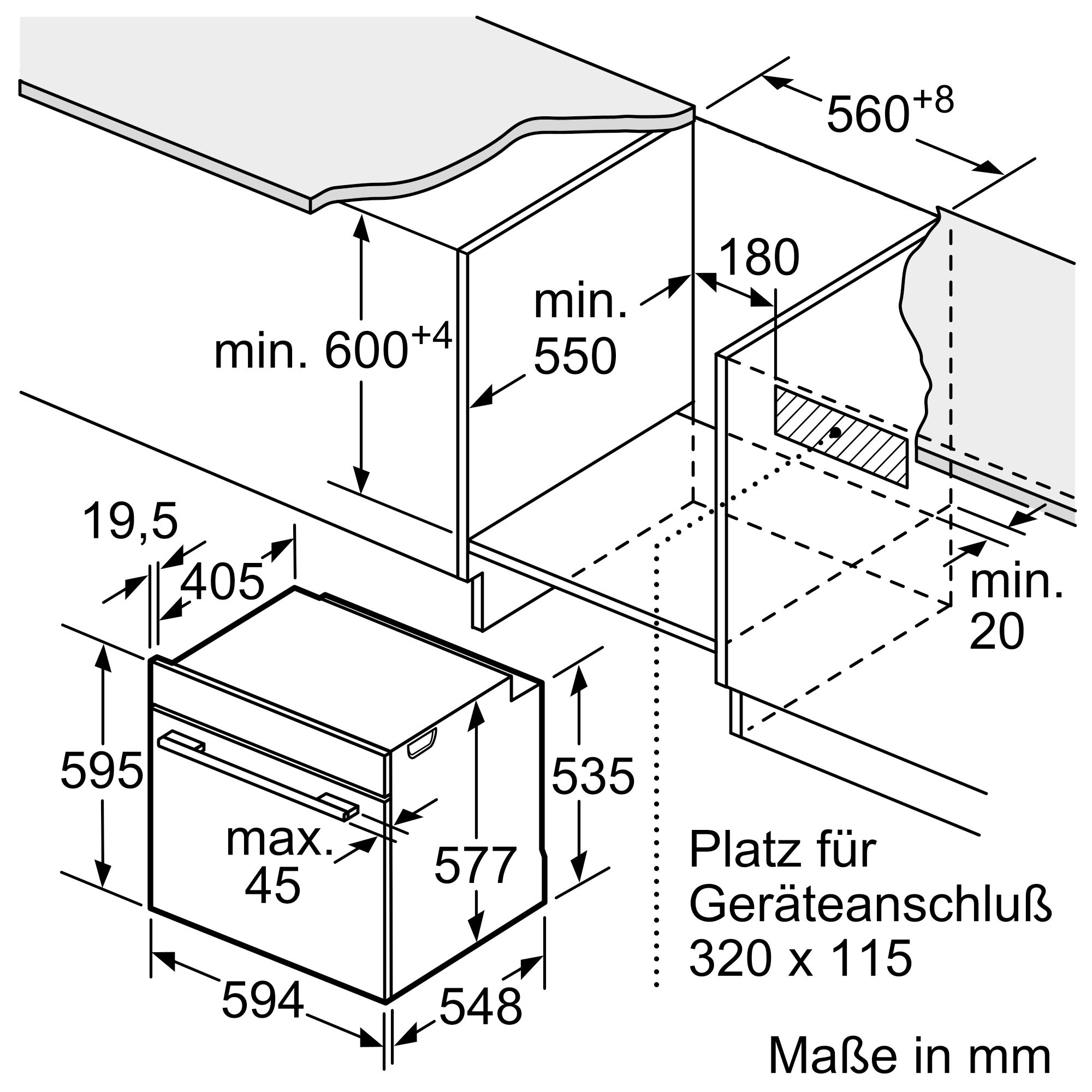 BOSCH Pyrolyse Backofen Serie 8 »HBG7764BG« mit Teleskopauszug nachrüstbar Digitaler Bedienring und automatische Einstellungen dank Backsensor