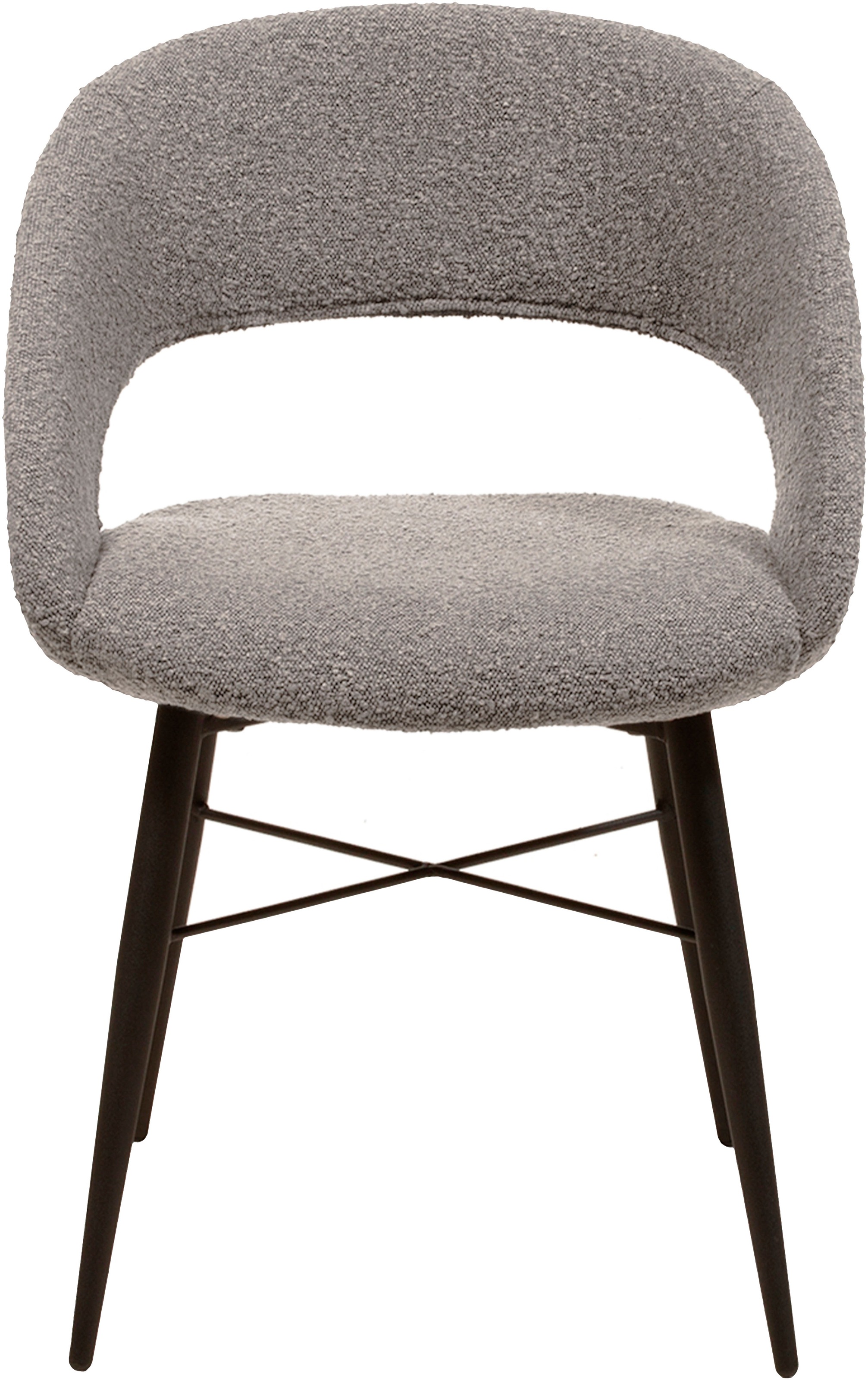 OMG Design Esszimmerstuhl »Marley« (Set) 1 Stk.mit modernem Cut-Out, Bouclé günstig online kaufen