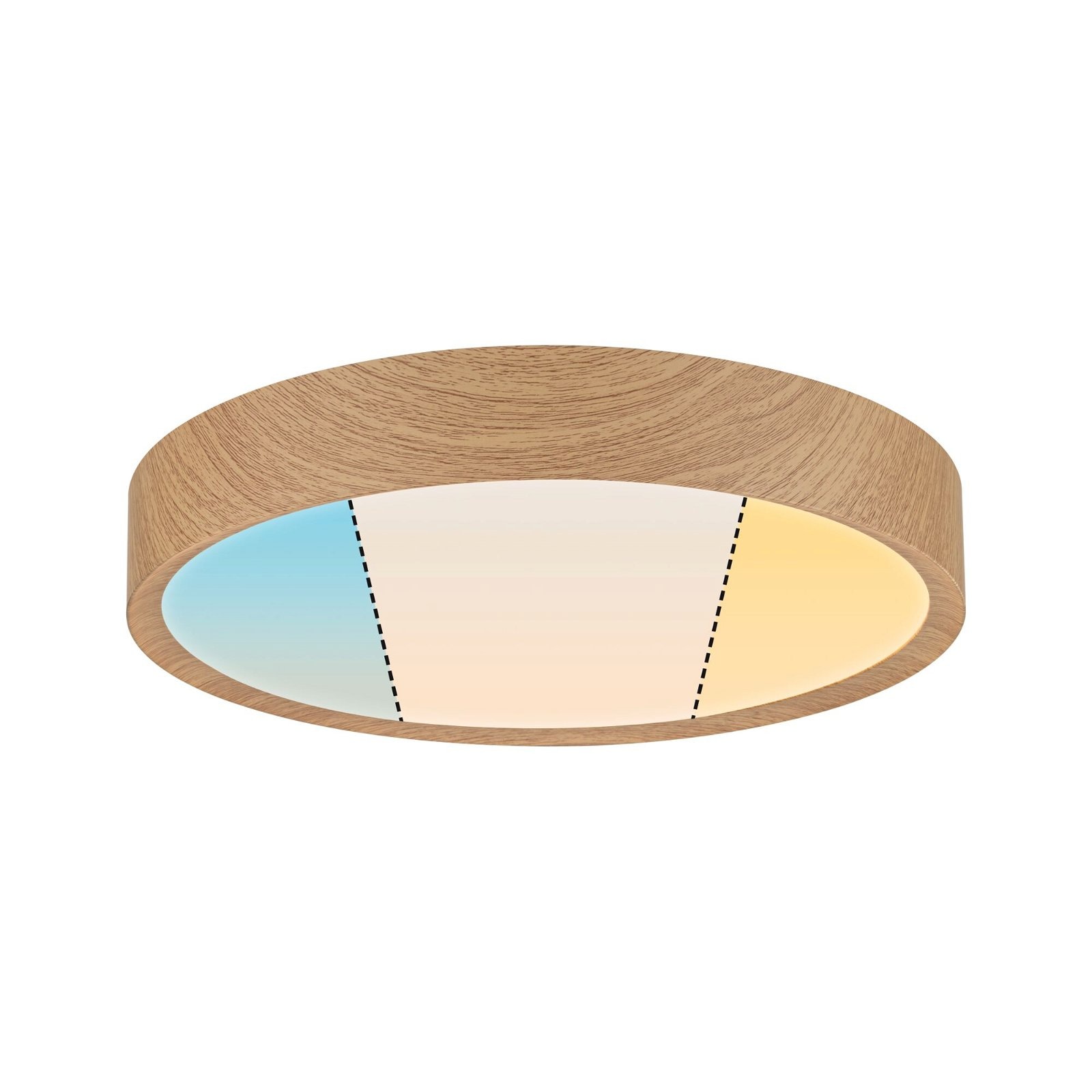 Paulmann LED Deckenleuchte »Selection Bathroom Tega IP44 24W 230V Kunststoff«, 1 flammig, WhiteSwitch