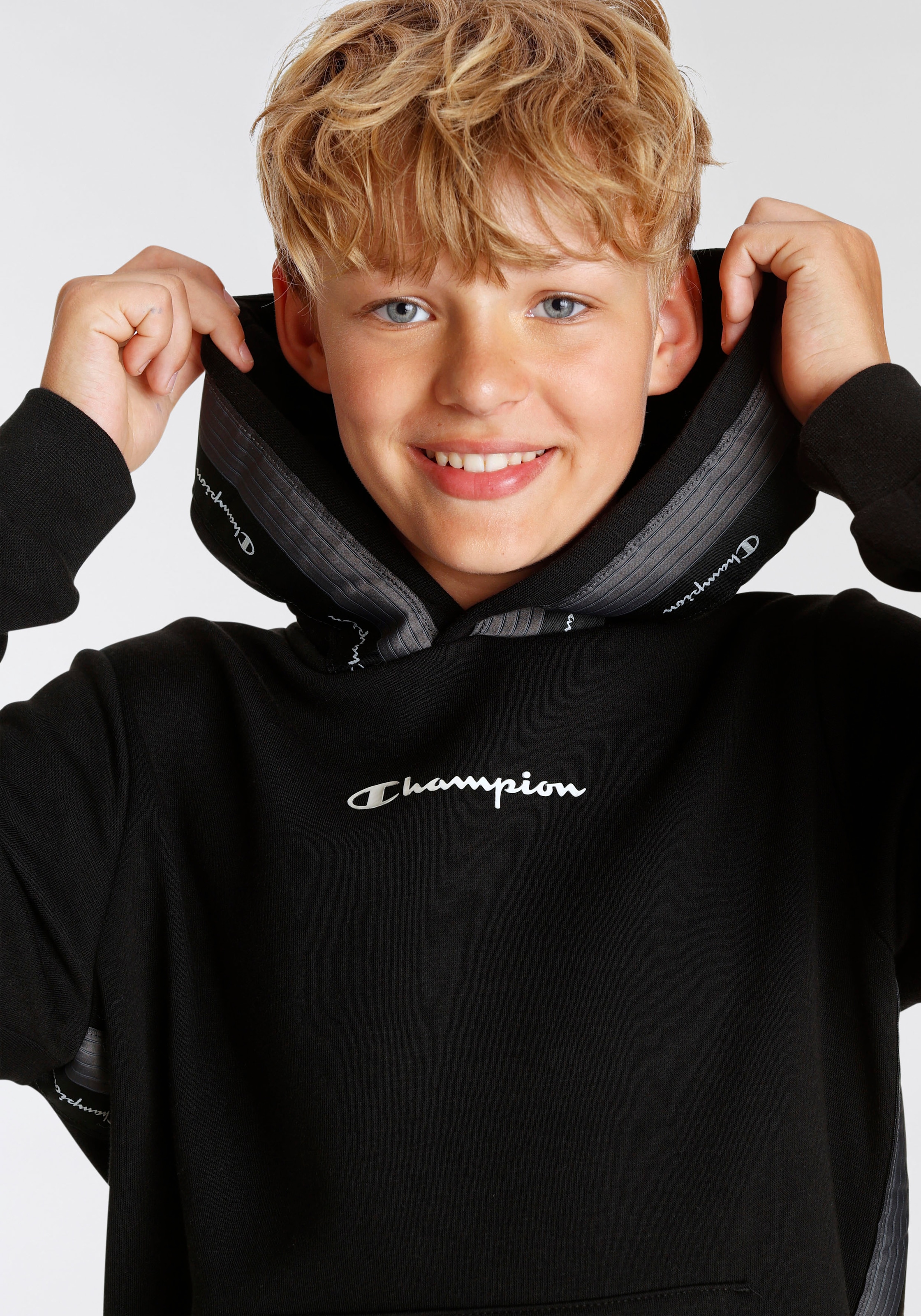 Champion Kapuzensweatshirt »Tape Hooded Sweatshirt Kinder« für online kaufen 