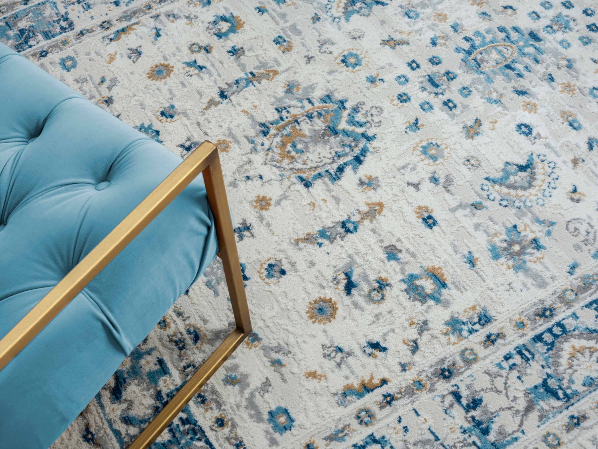 Myflair Möbel & Accessoires Teppich »My Heriz«, rechteckig, 8 mm Höhe, Kurzflor, klassisches Orient Design, besonders weich durch Microfaser